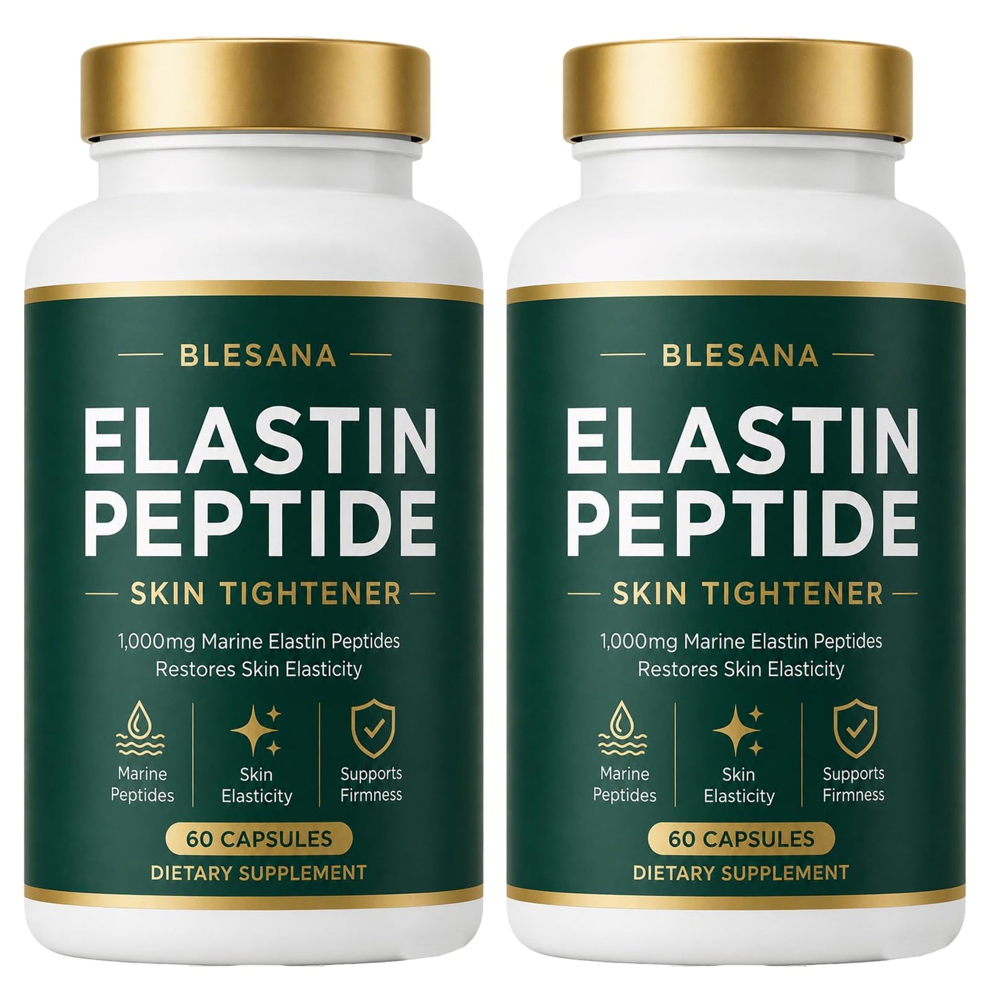Pricyru Blesana Elastin Peptide Skin Formula Capsule, 60 Count