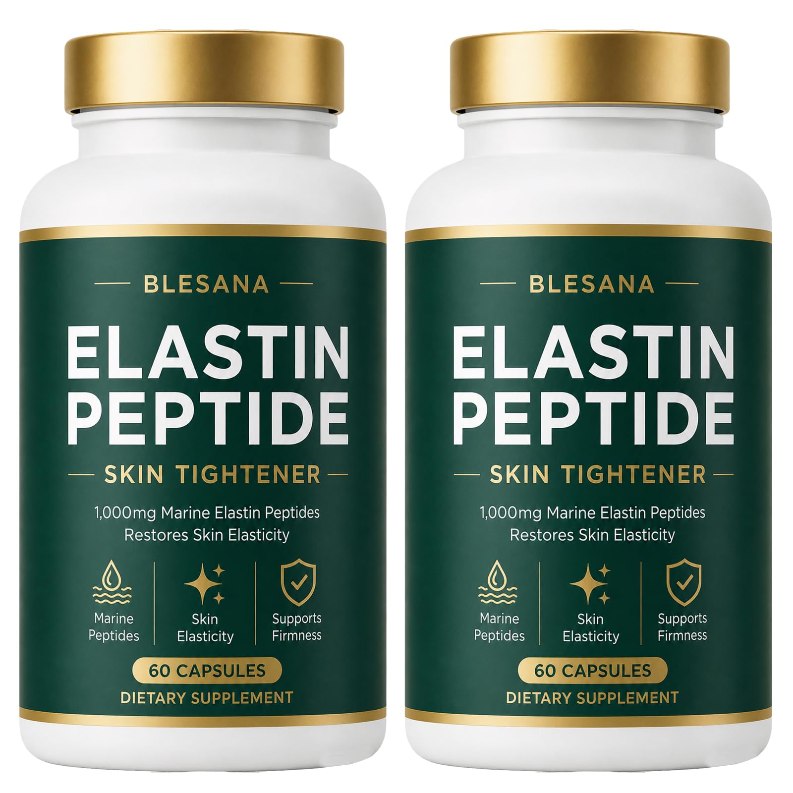 Pricyru Blesana Elastin Peptide Skin Formula Capsule, 60 Count