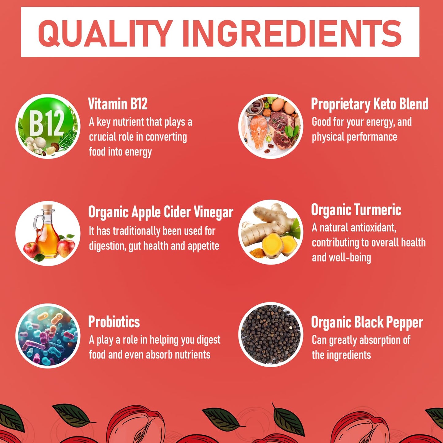 Bestwekk Apple Cider Vinegar Gummies 240 Gummies