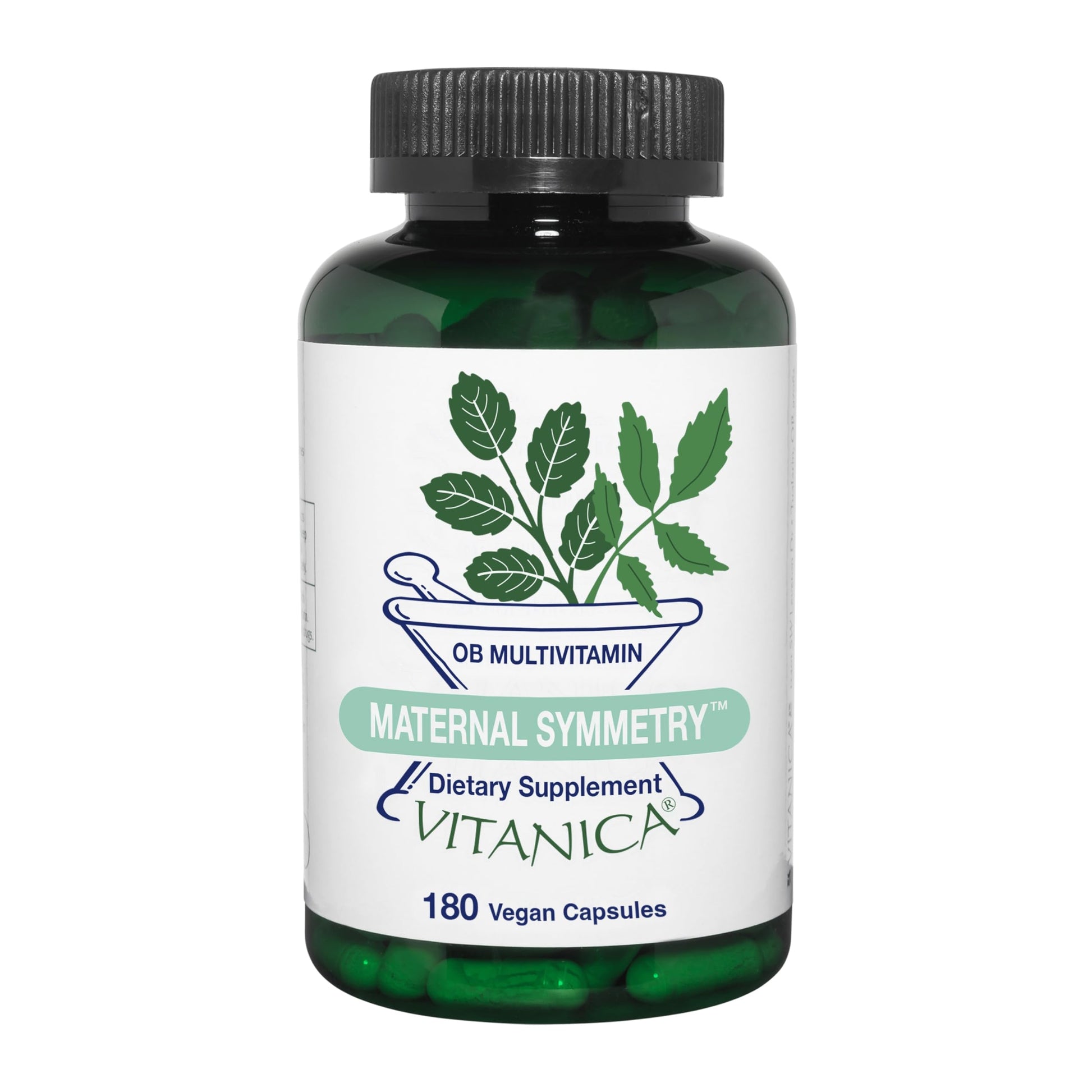 Vitanica Maternal Symmetry, Prenatal and Postnatal Vitamins Capsules 180 Count
