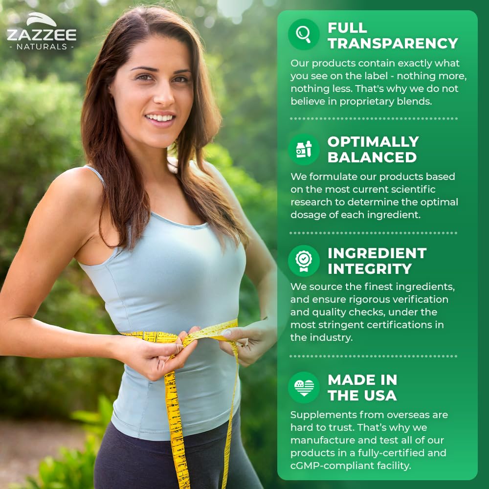 Zazzee High Potency CLA 3600 Softgels, 180 Count