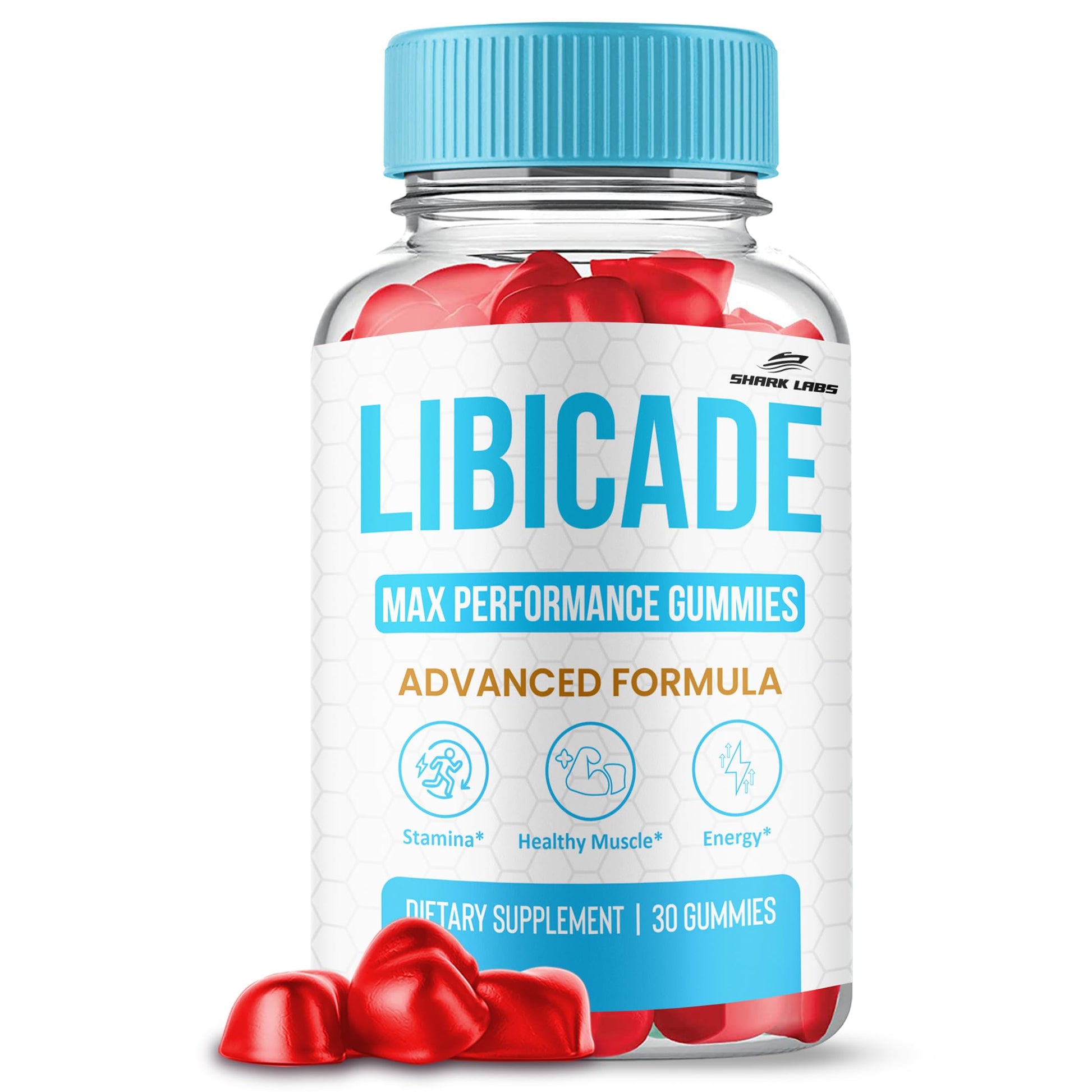 Shark Labs Libicade Gummies 30 Count