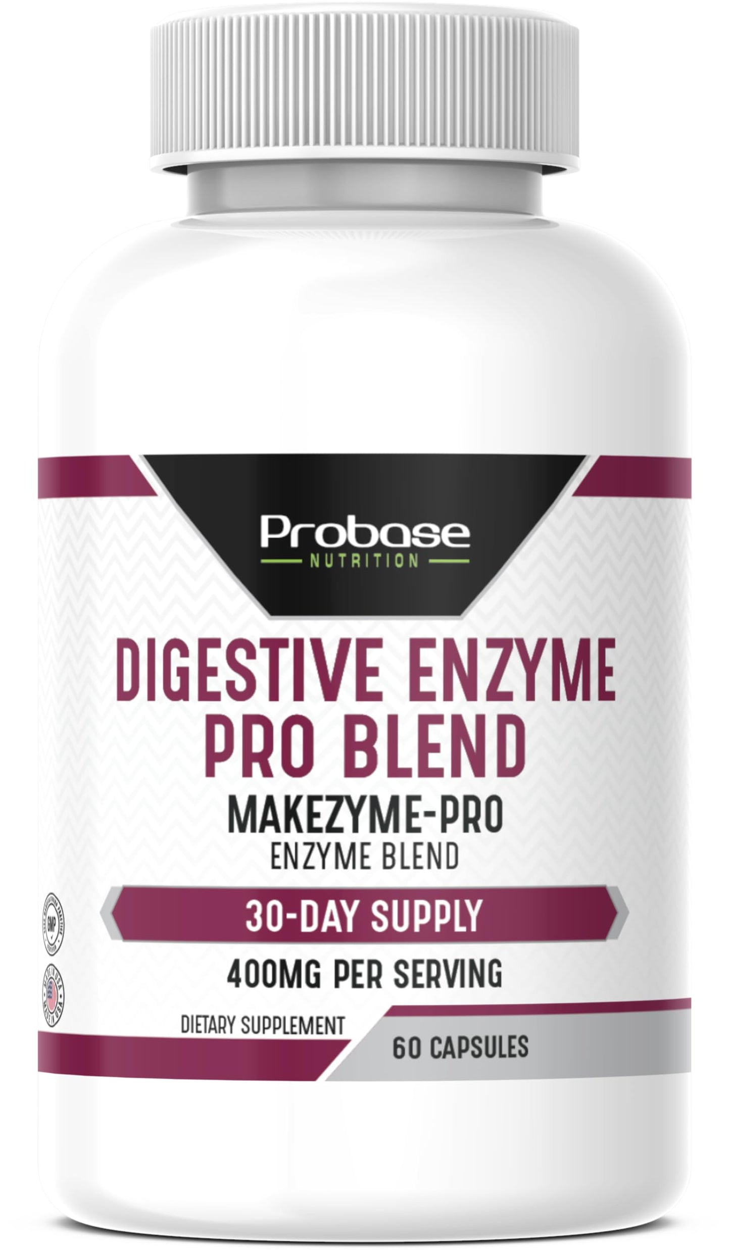 Probase Nutrition Digestive Enzyme Pro Blend 60 Capsules