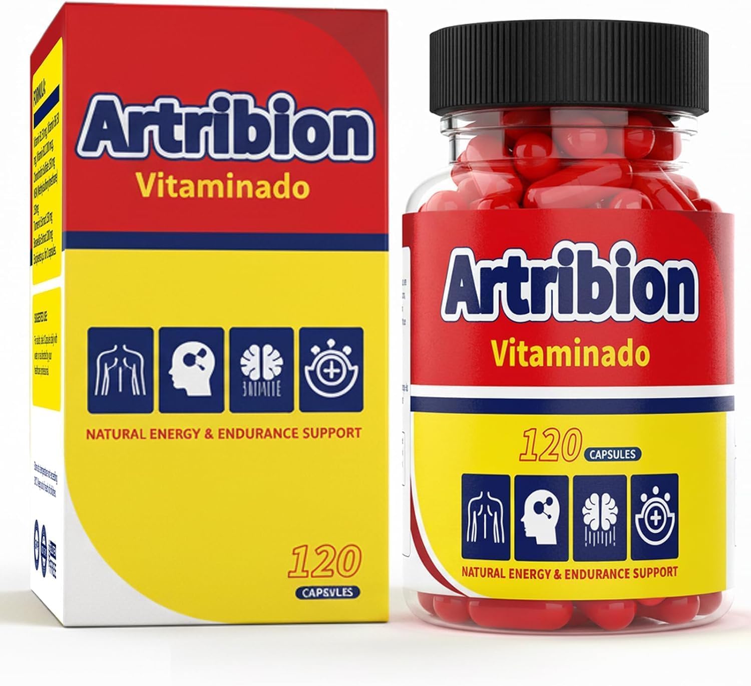 HKJHKJ Artribion Vitaminado MAX Capsules, 120 Count