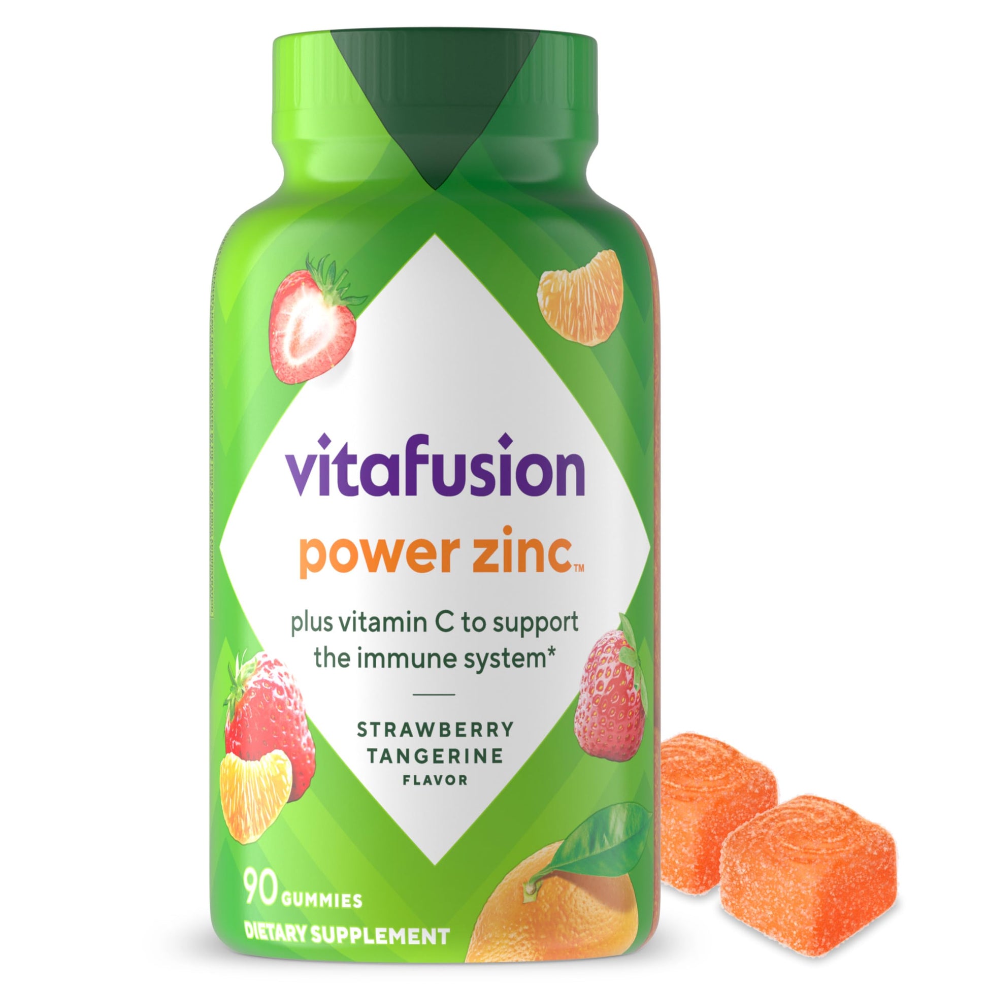 Vitafusion Power Zinc Gummy Vitamins 90 Count