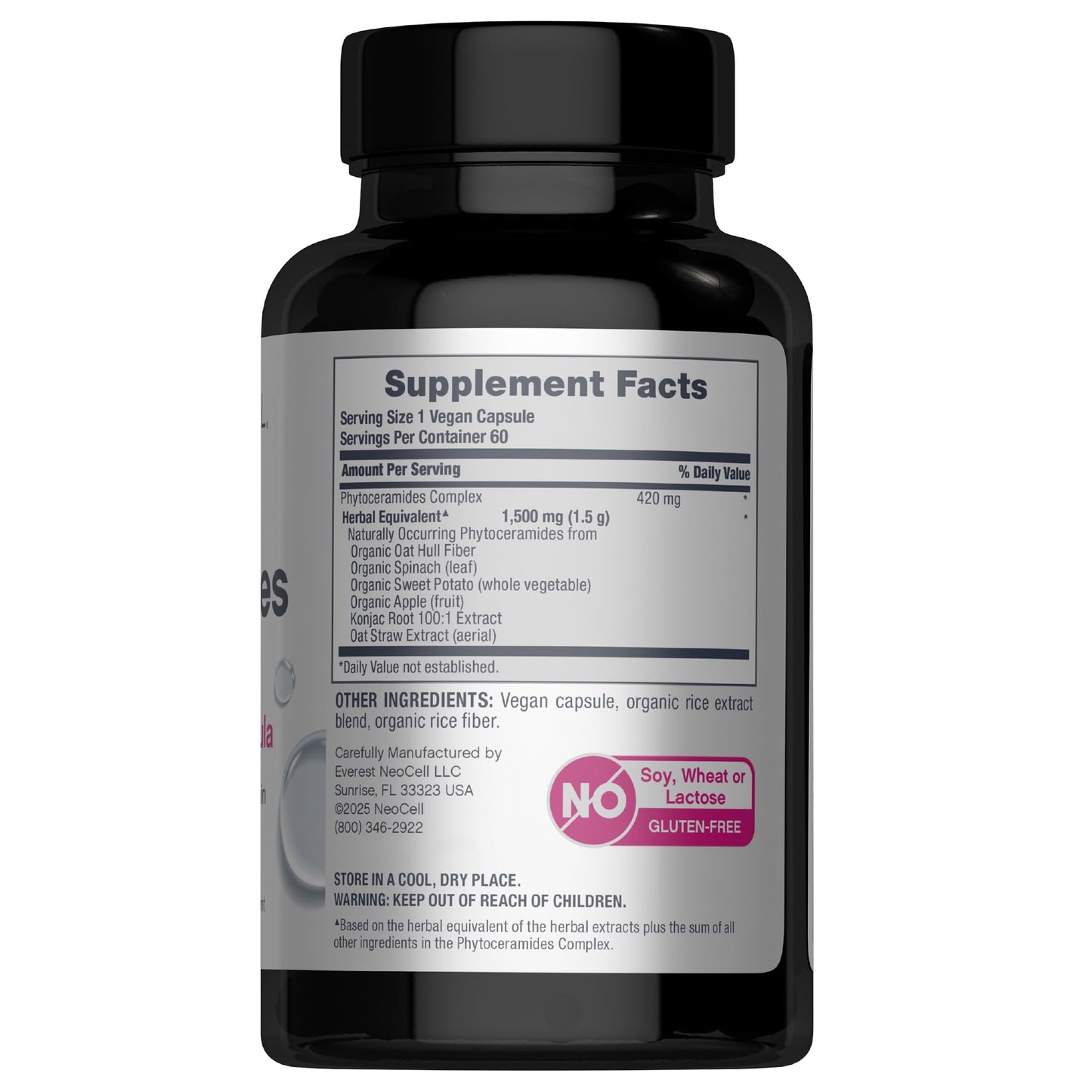 NeoCell Phytoceramide Complex Supplement 60 Capsules