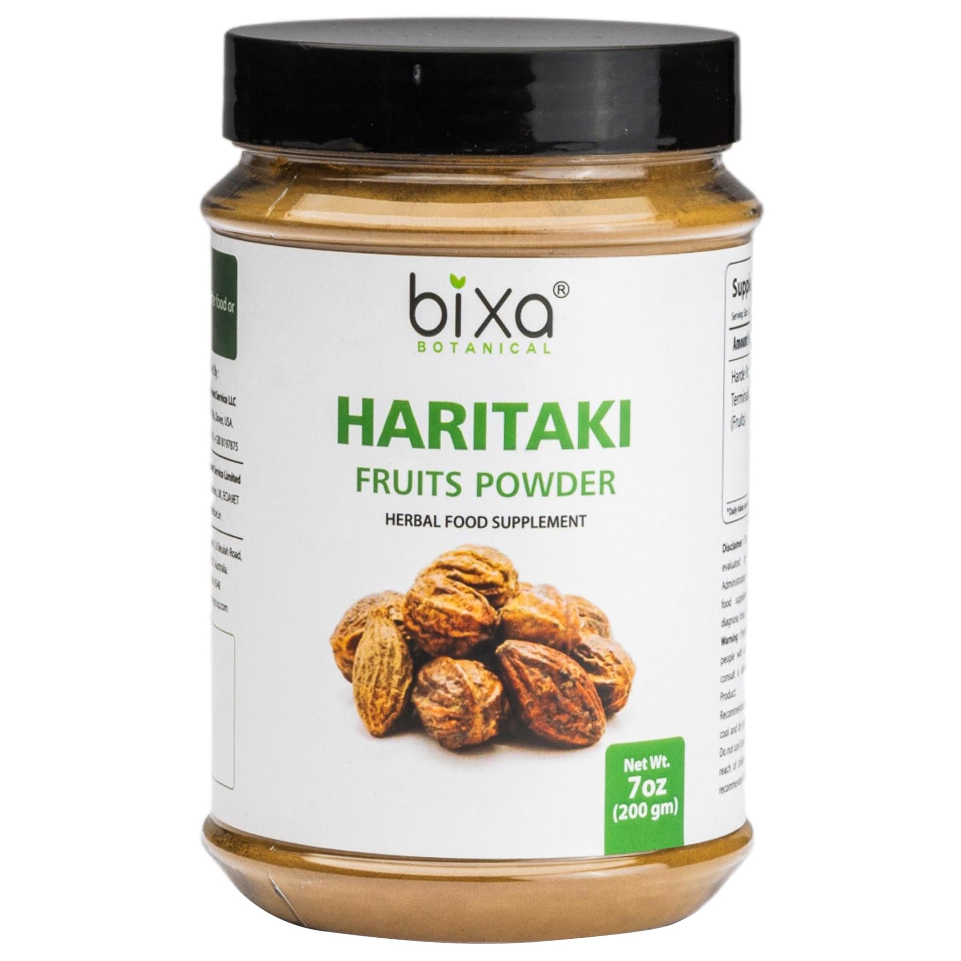 bixa BOTANICAL Haritaki Powder 7 Ounces