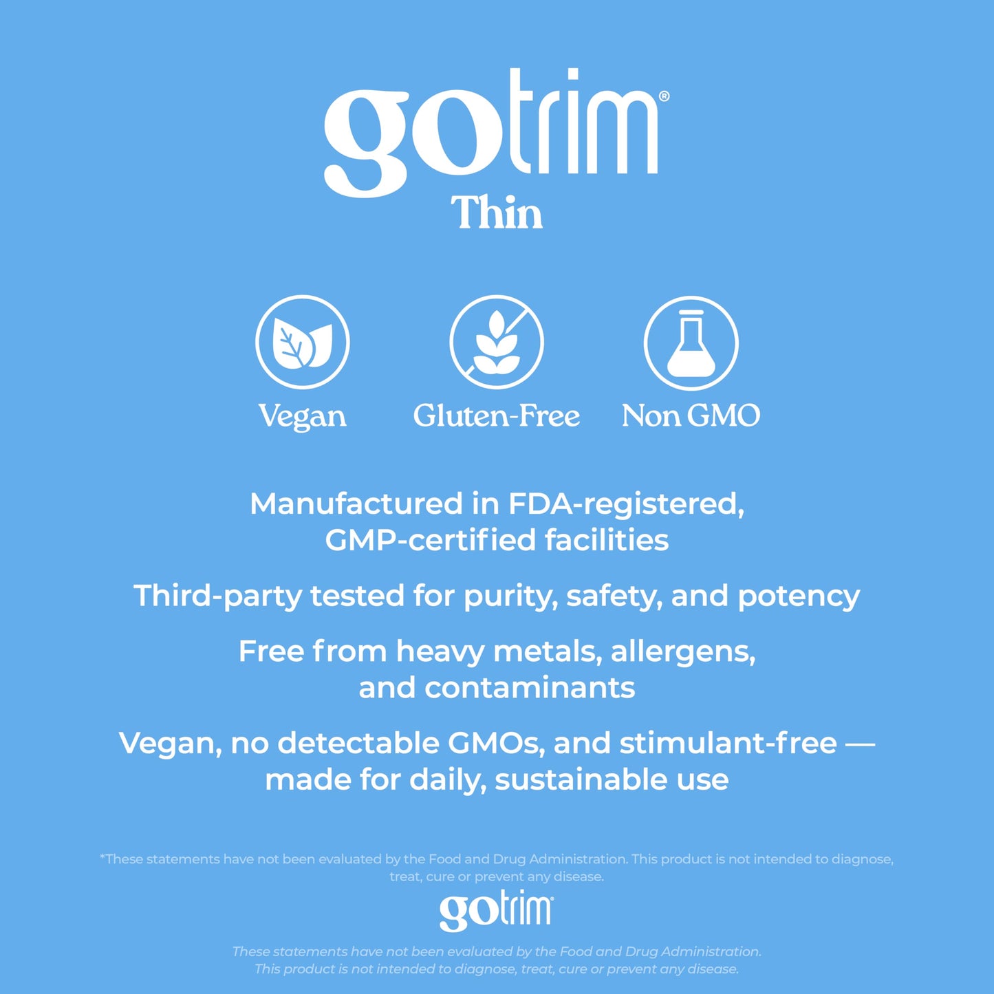 TLS GoTrim Thin Satiety and Metabolic Support Tablet 60 Count