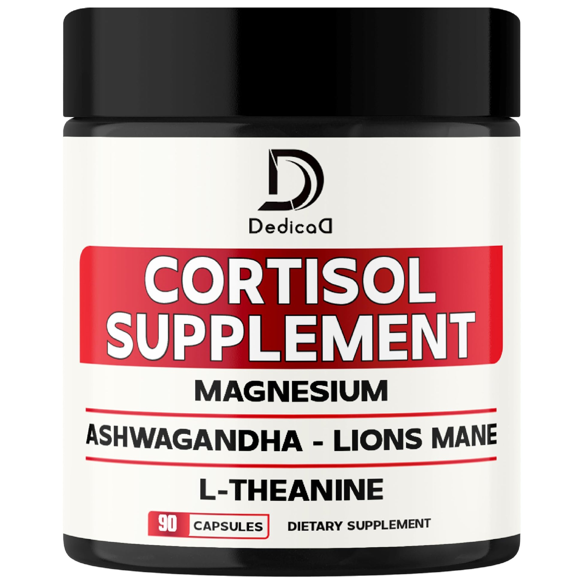DEDICAD 9in1 Cortisol Supplement Capsules, 90 Count