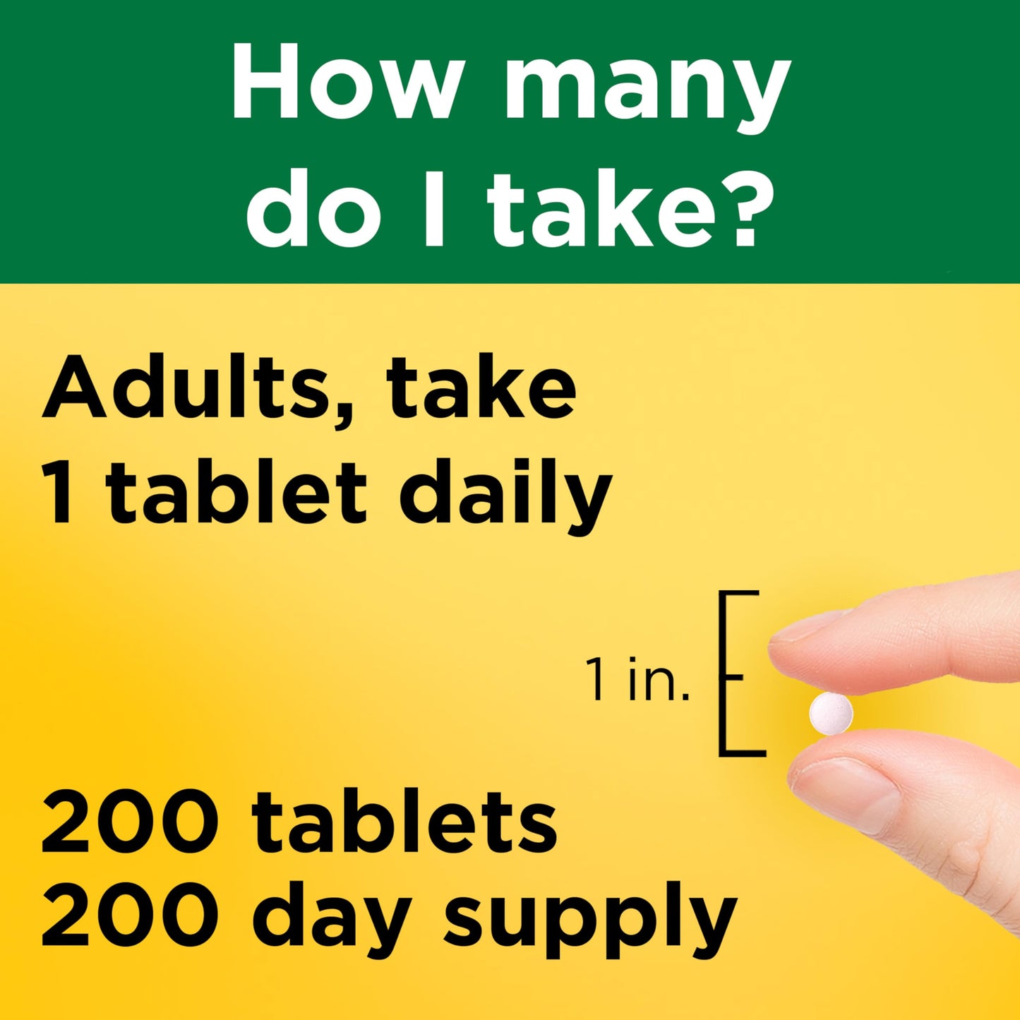 Nature Made Vitamin B12 500 mcg Tablet, 200 Tablets