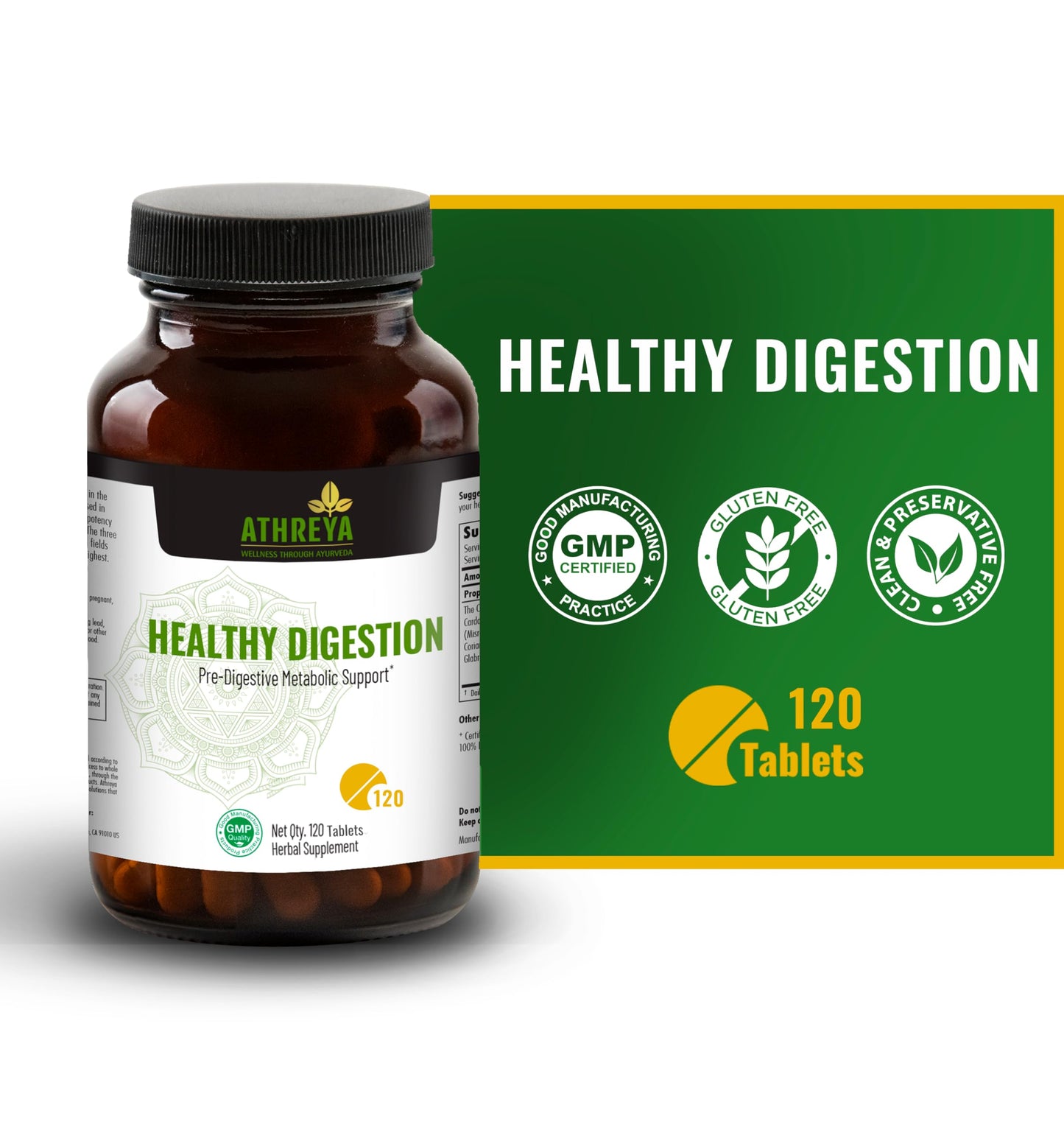 Athreya Healthy Digestion Capsules 120