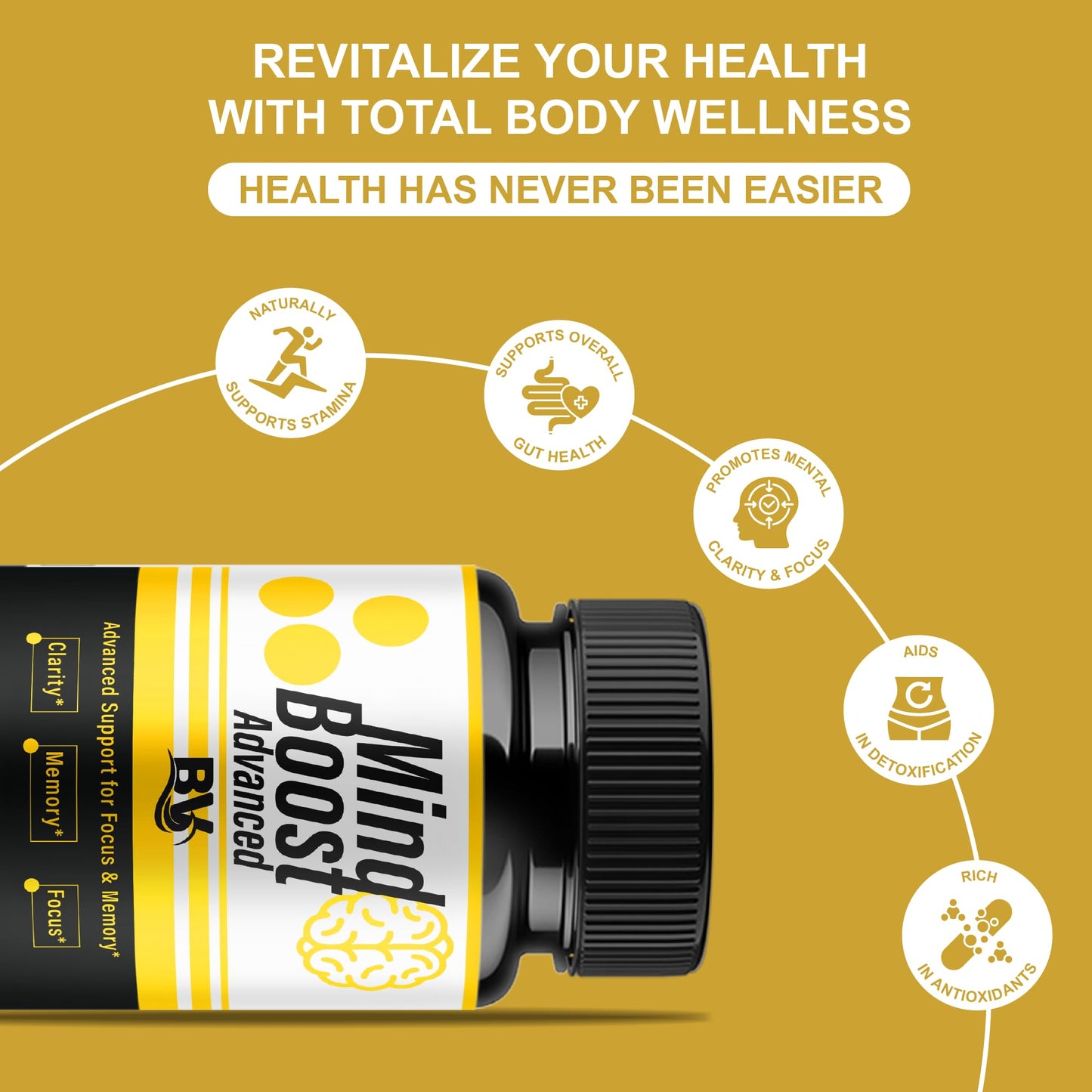 BLUE VIBE Mind Boost 60 Capsules