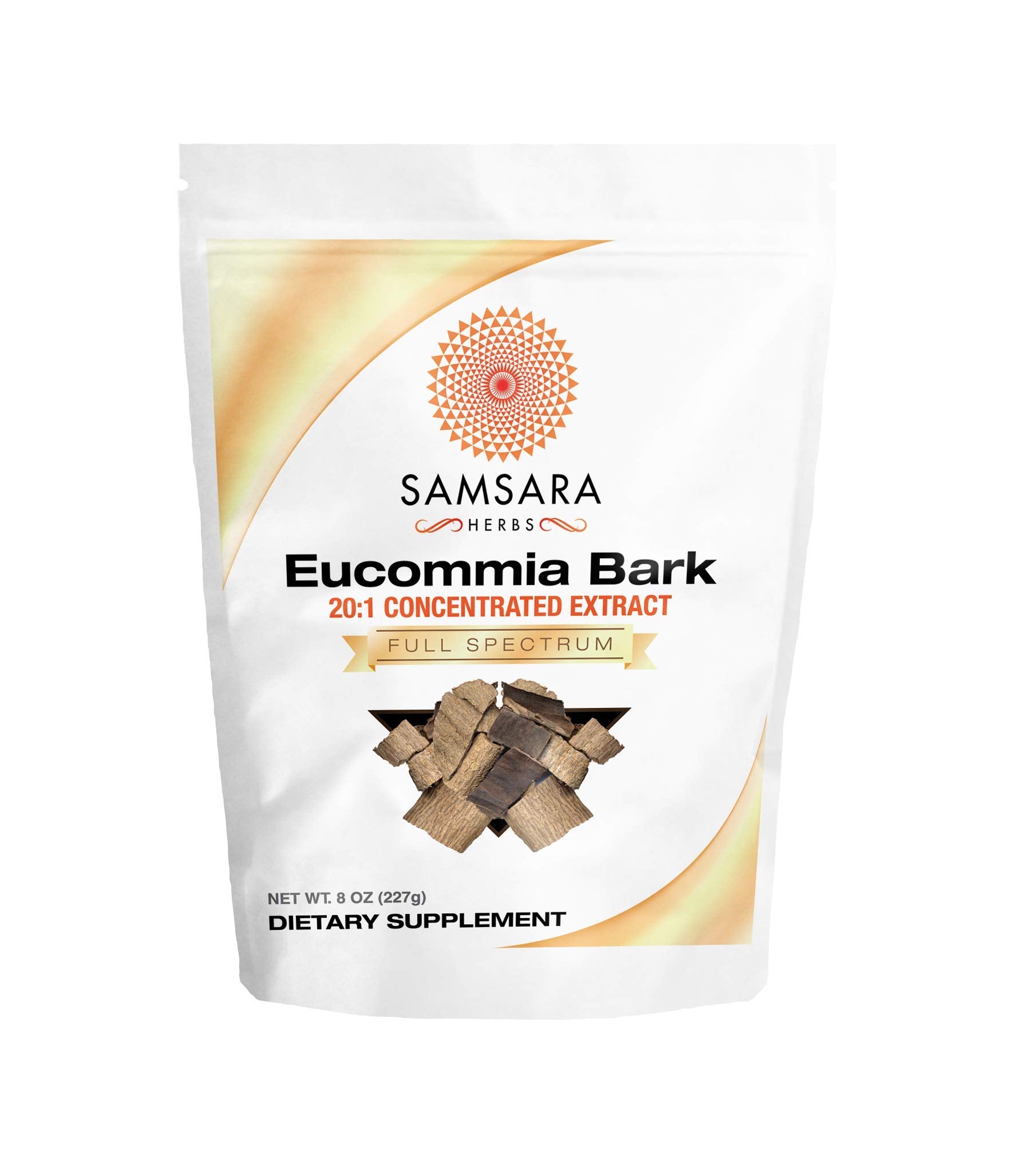 Samsara Herbs Eucommia Extract Powder 8 Ounce