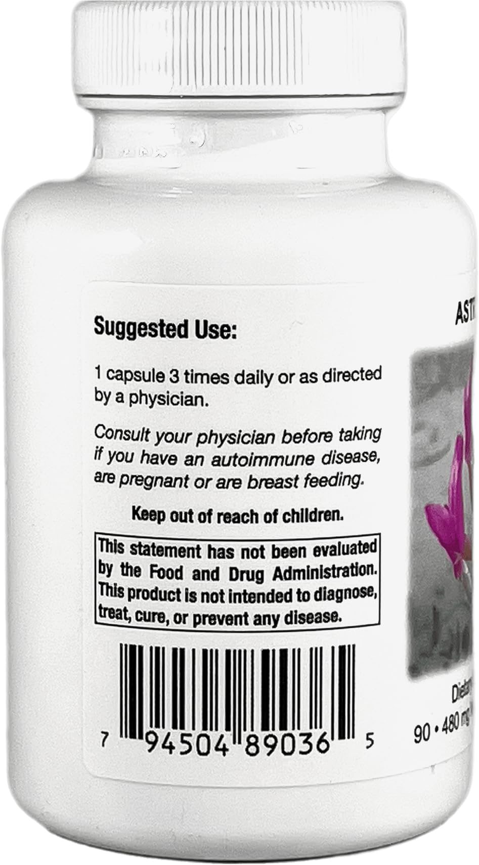 Supreme Nutrition Products Astragalus Supreme, 180 Capsules