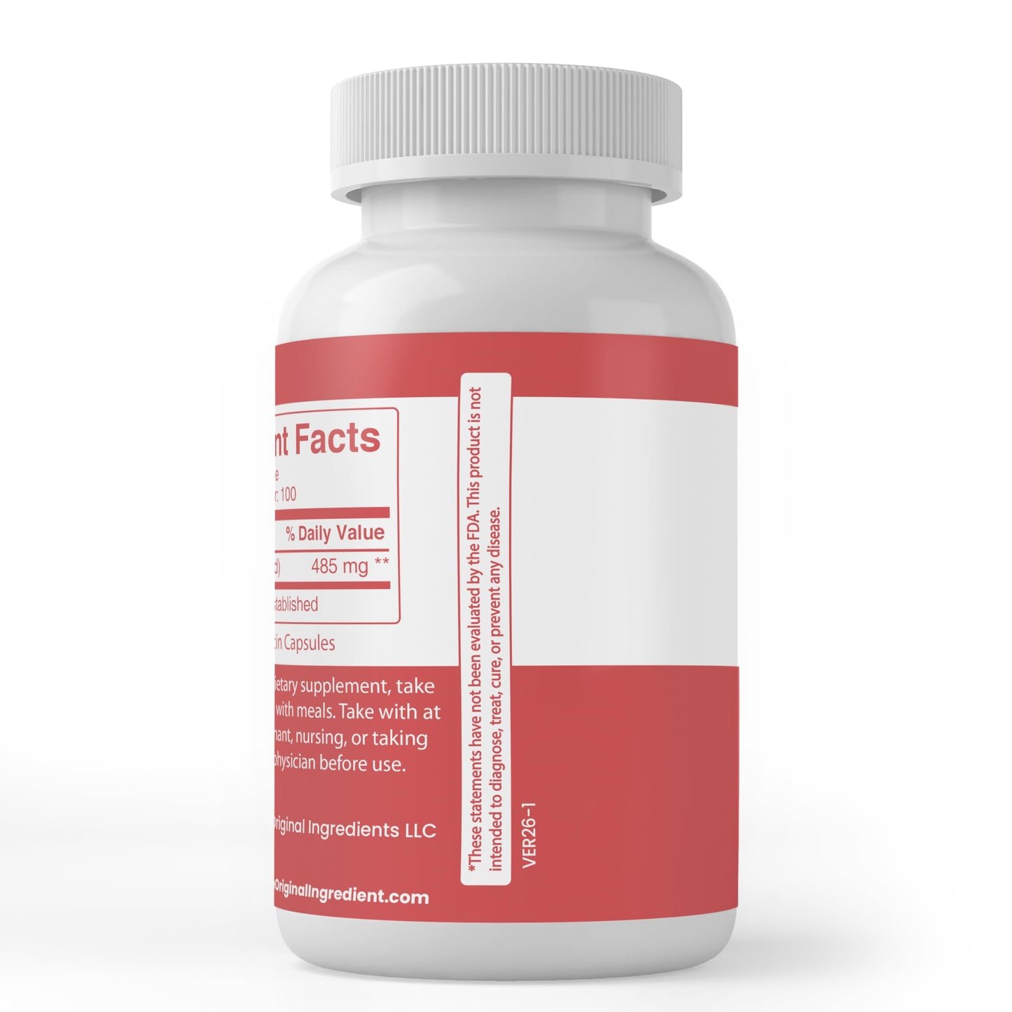 Pure Original Ingredients Grapefruit Seed Extract Capsules, 100 Count