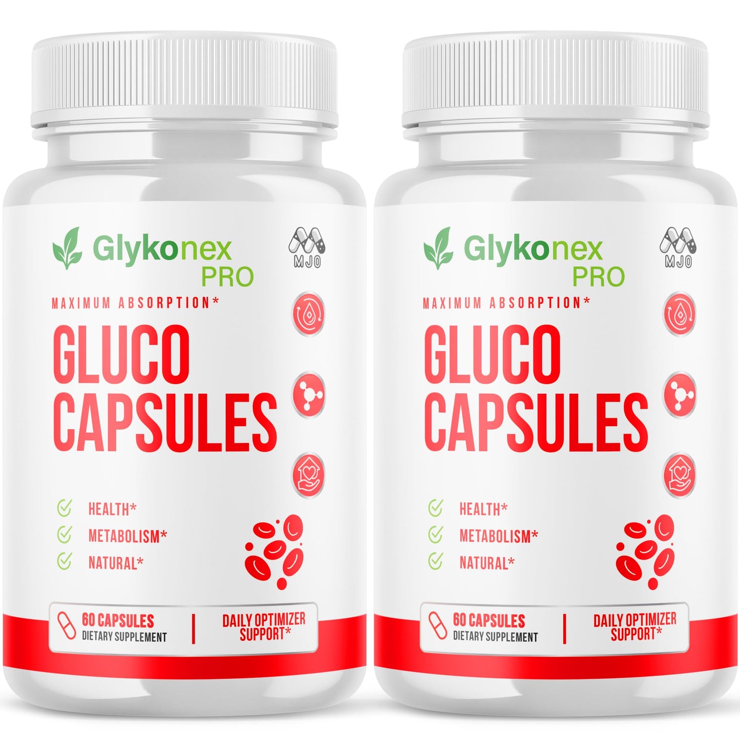 MJO Gluco Capsules 120 Capsules