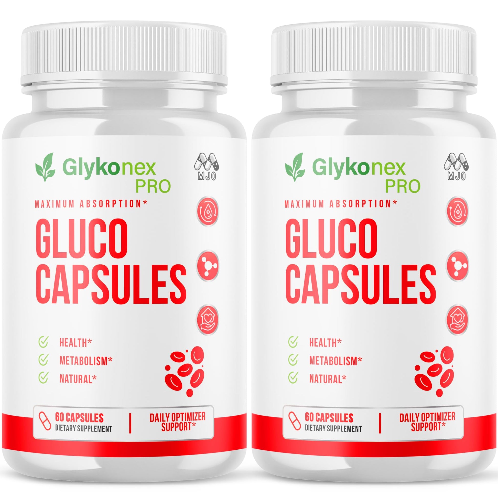 MJO Gluco Capsules 120 Capsules