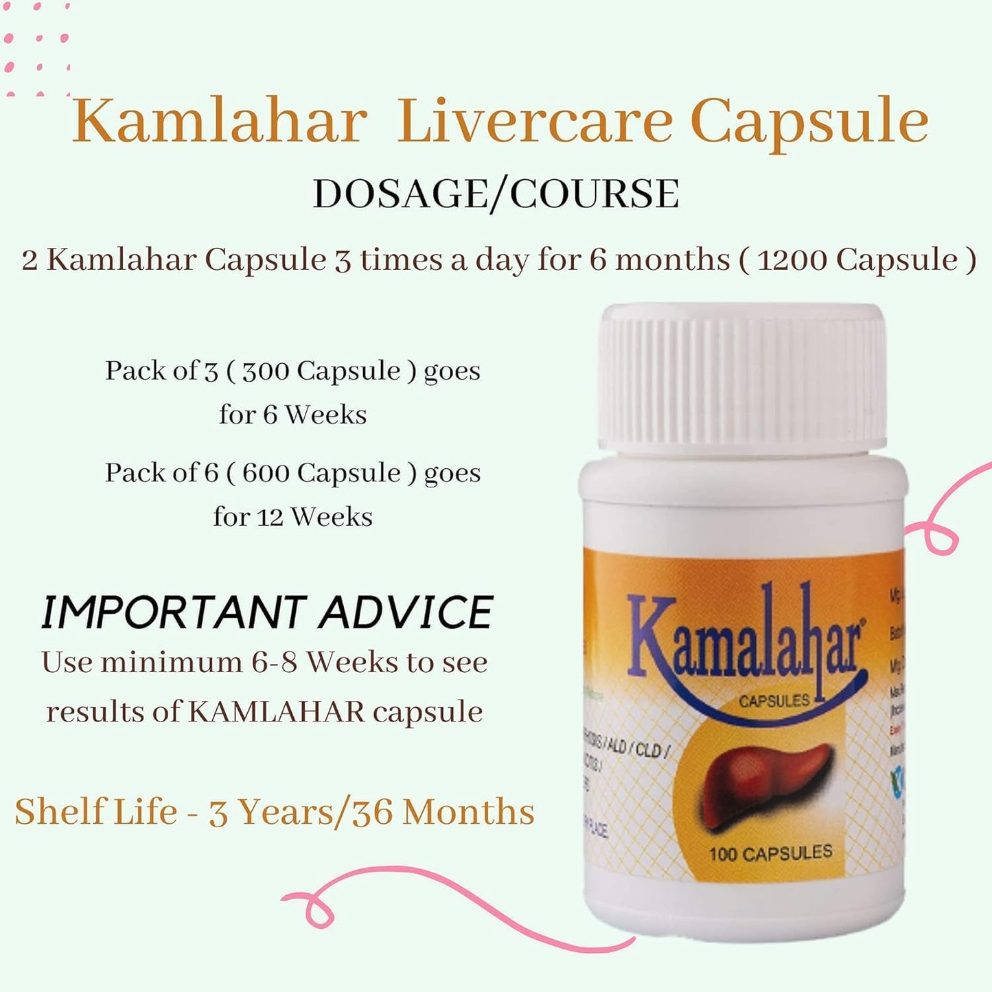 KAMALAHAR Liver Support Capsule 300
