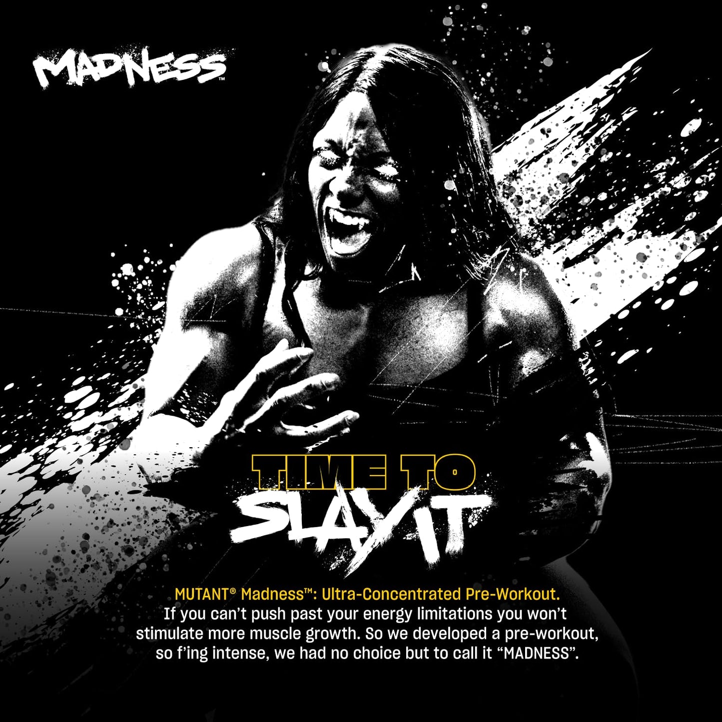 Mutant Madness Pre Workout Powder 9.52 Ounce