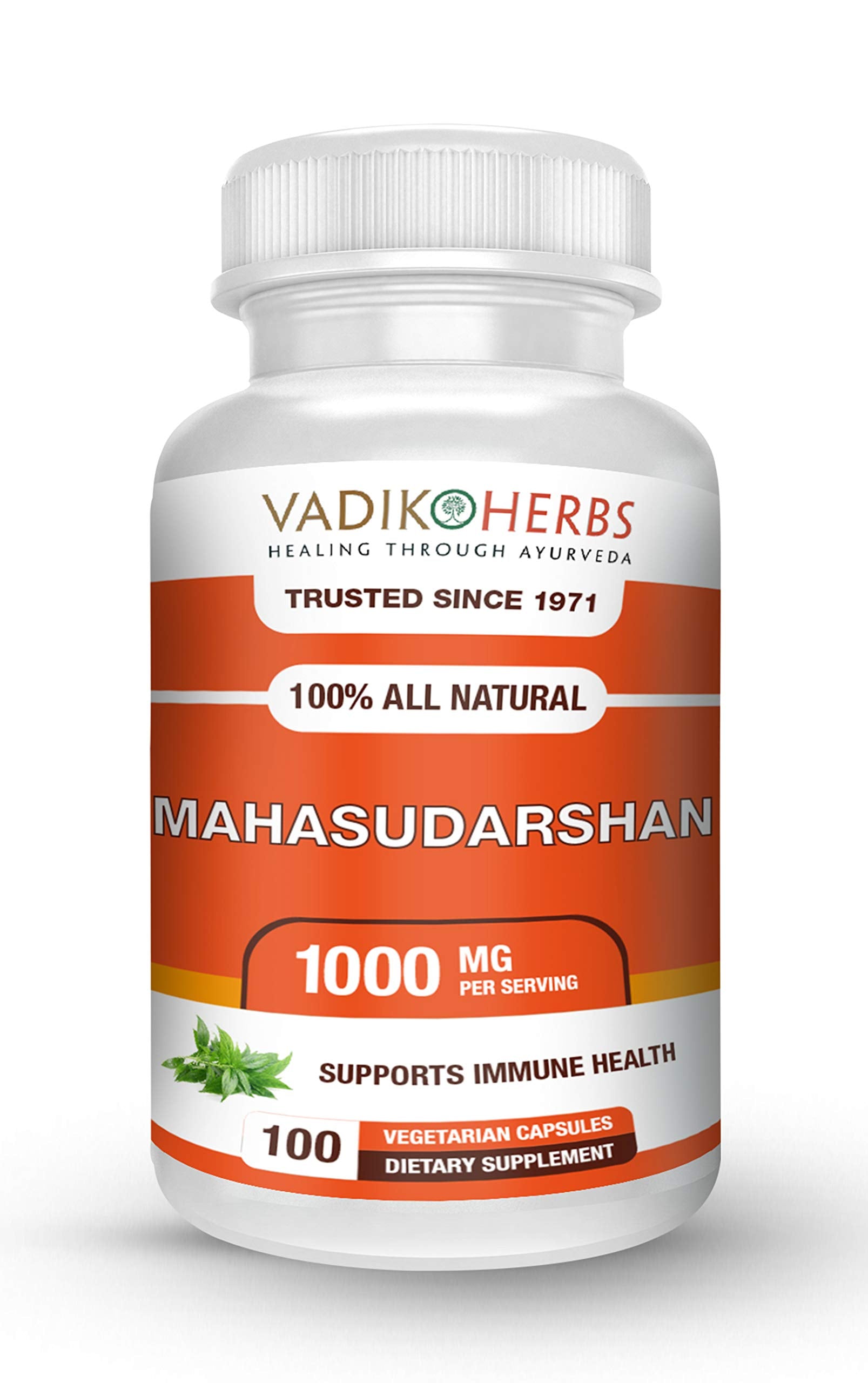 Vadik Herbs Mahasudarshan Powder 100 Count