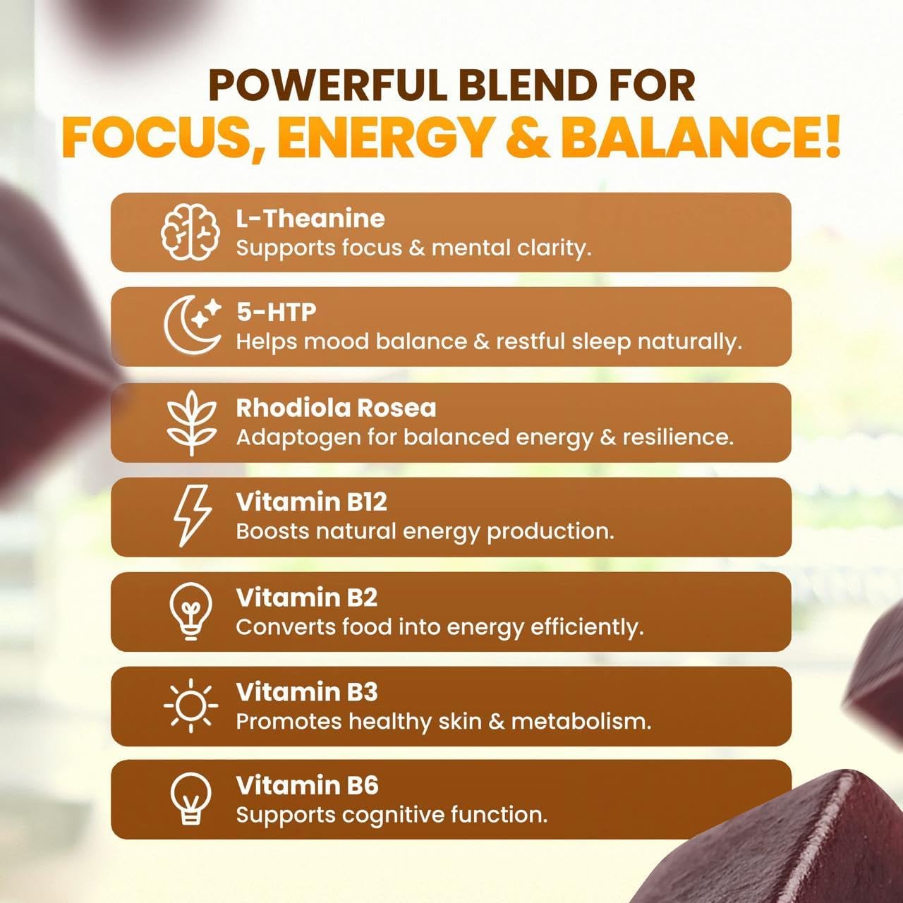AJEVIO Mushroom Focus & Energy Gummy 60 Count