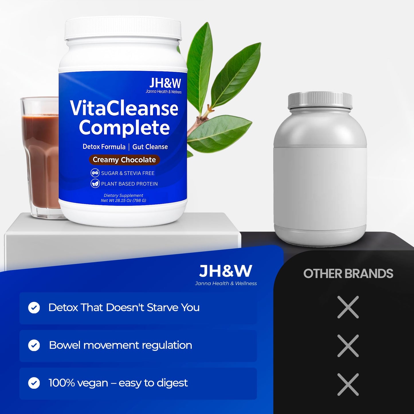 JANNA HEALTH & WELLNESS Premium Gut Cleanse with Turmeric & Pomegranate Powder 28.15