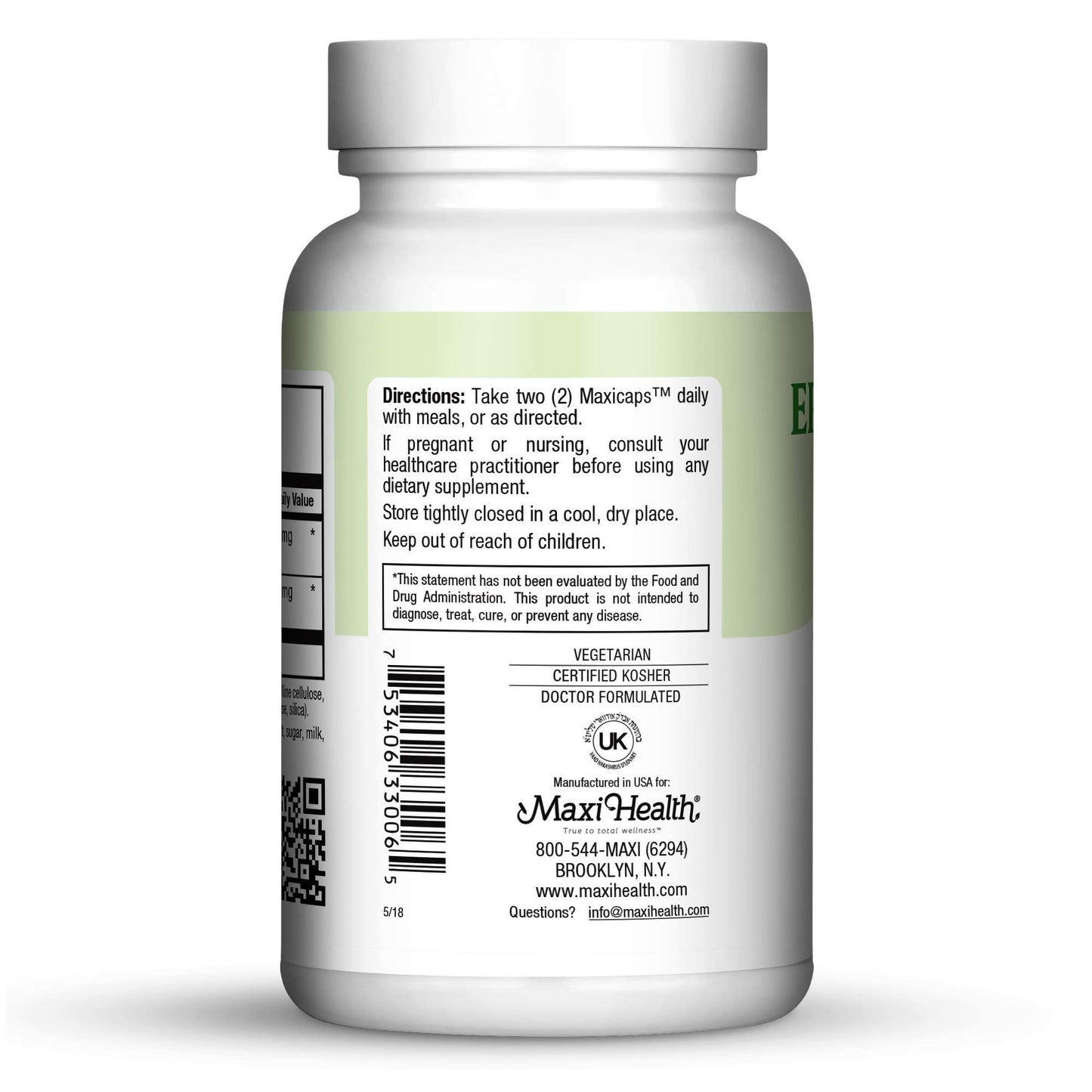 Maxi Health EpiCor Power with Olive Leaf Immune Support Capsule 60 Capsules