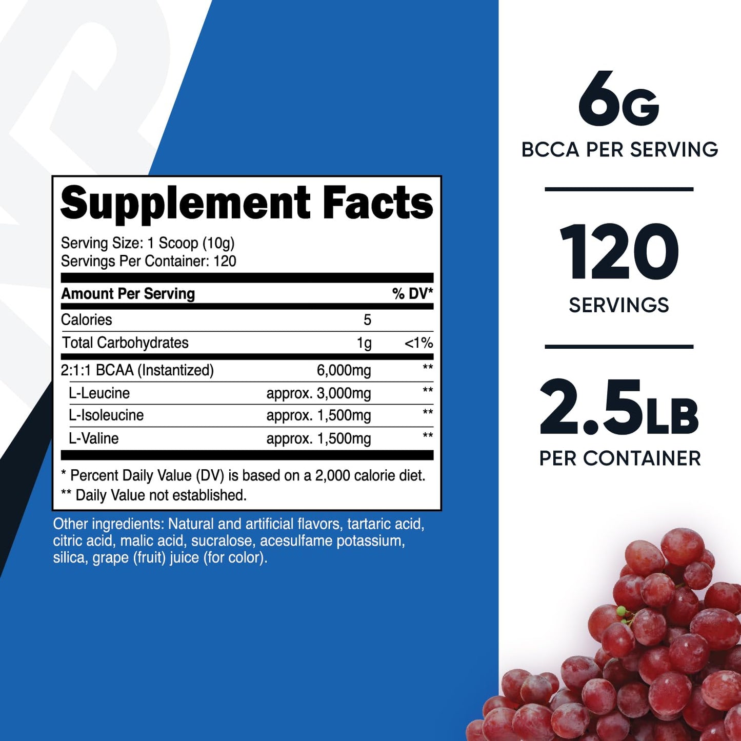 Nutricost BCAA Powder 1 Ounce (Pack of 1)