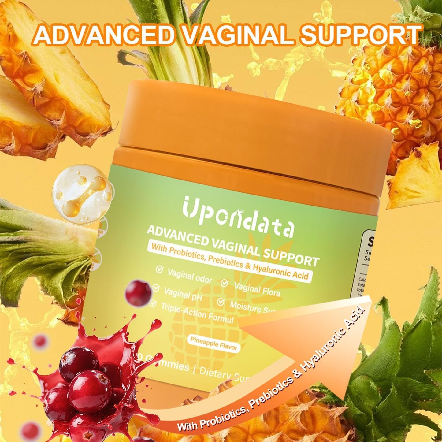 Upondata Flora+ Gummies Gummy, 60 Count