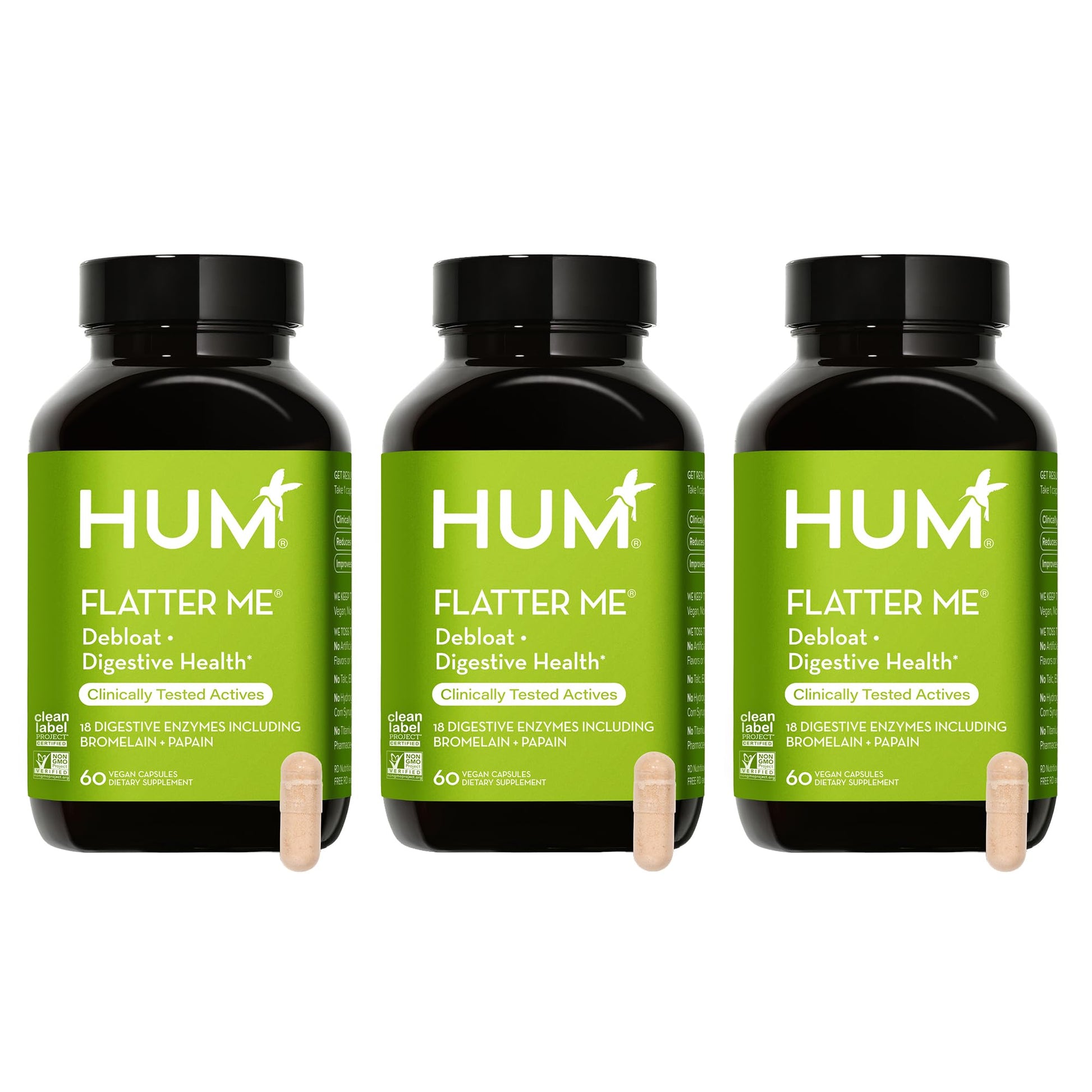 HUM Flatter Me Capsules 180 Count