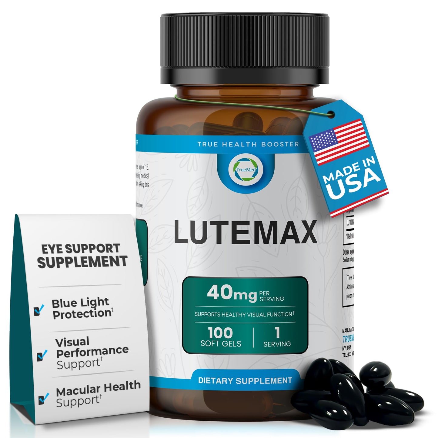 TRUEMED Lutemax 40 mg Softgels, 100 Softgels