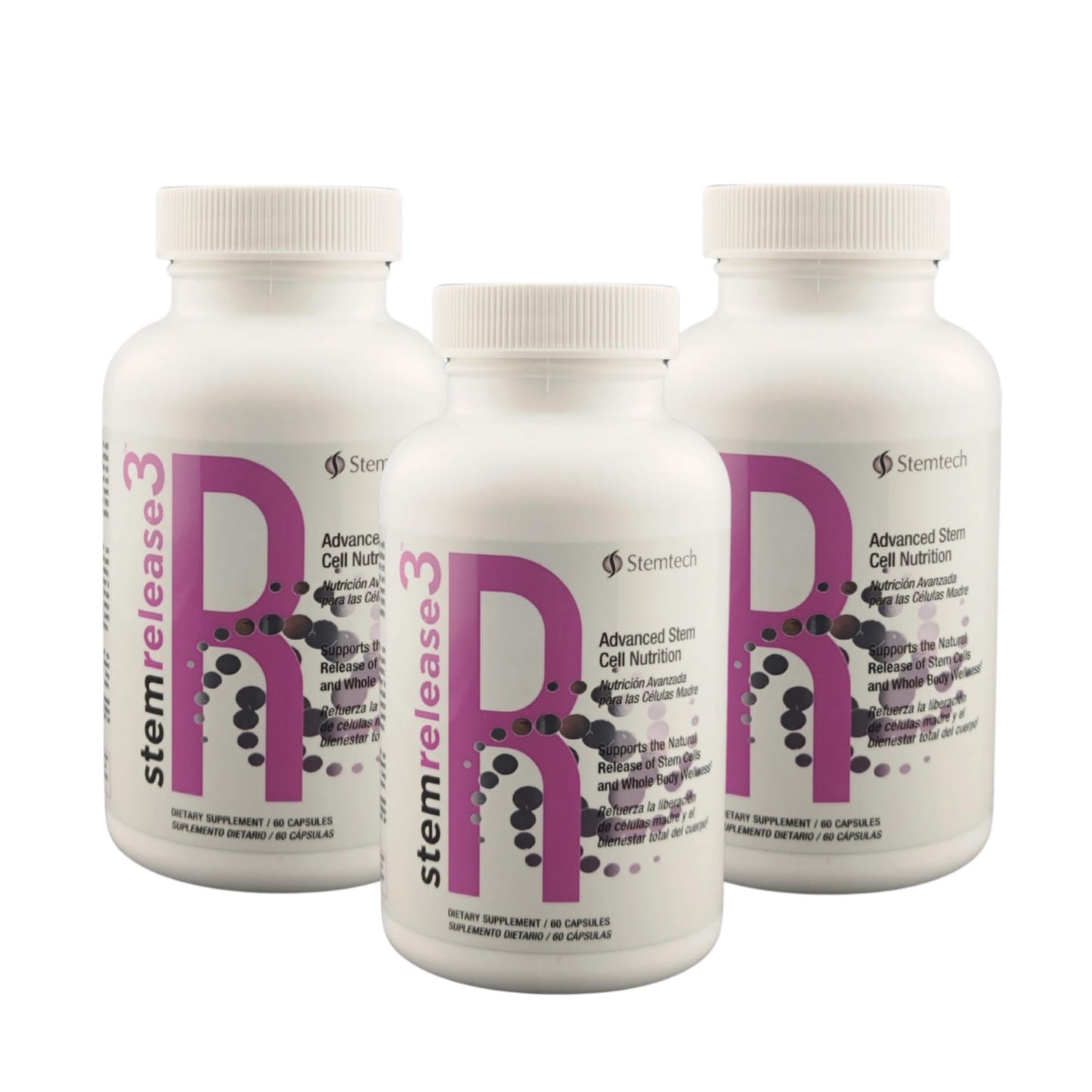 StemTech StemRelease3 Stem Cell Nutrition Capsule, 180 Count
