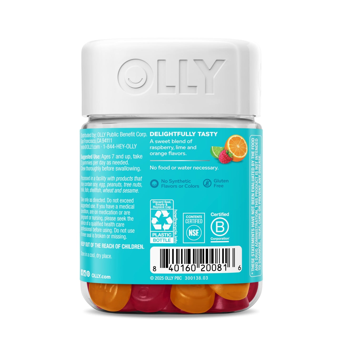 OLLY Kids Chillax Gummies Gummy 50 Gummies
