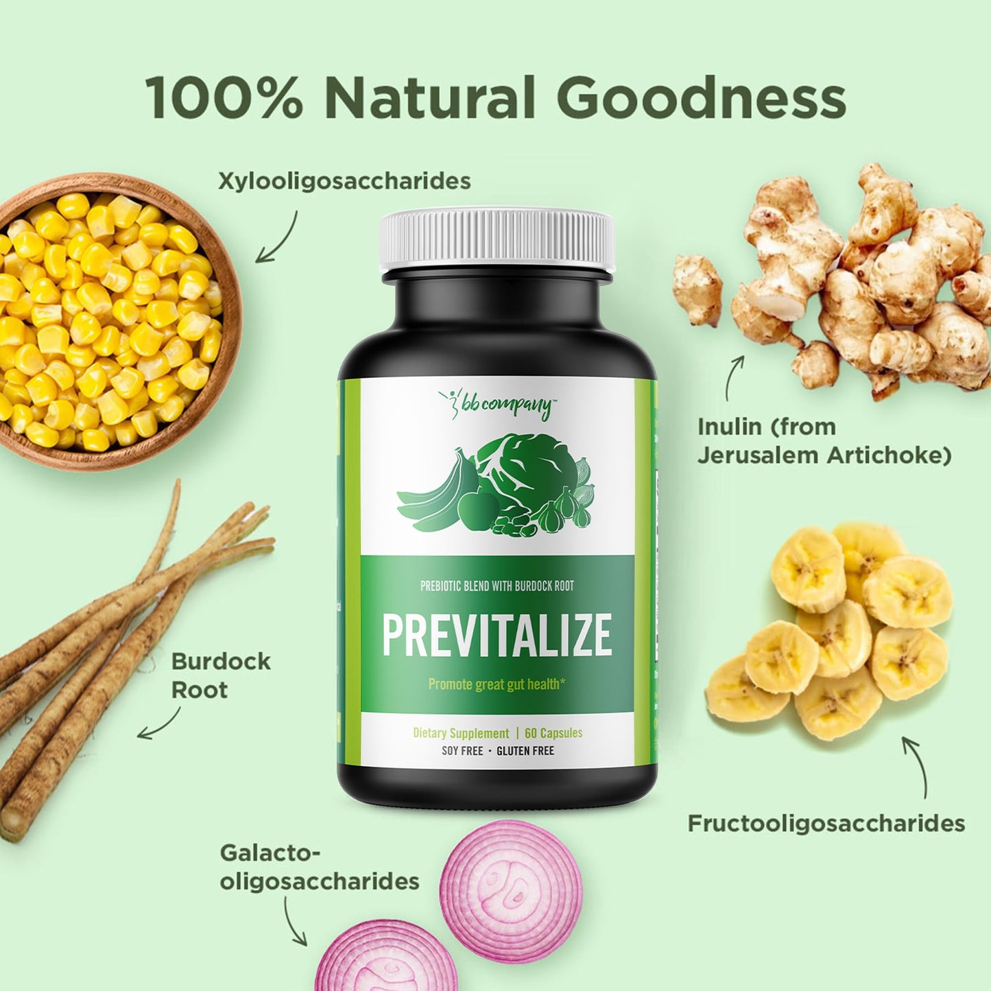 BB Company Previtalize Capsule 60 Count