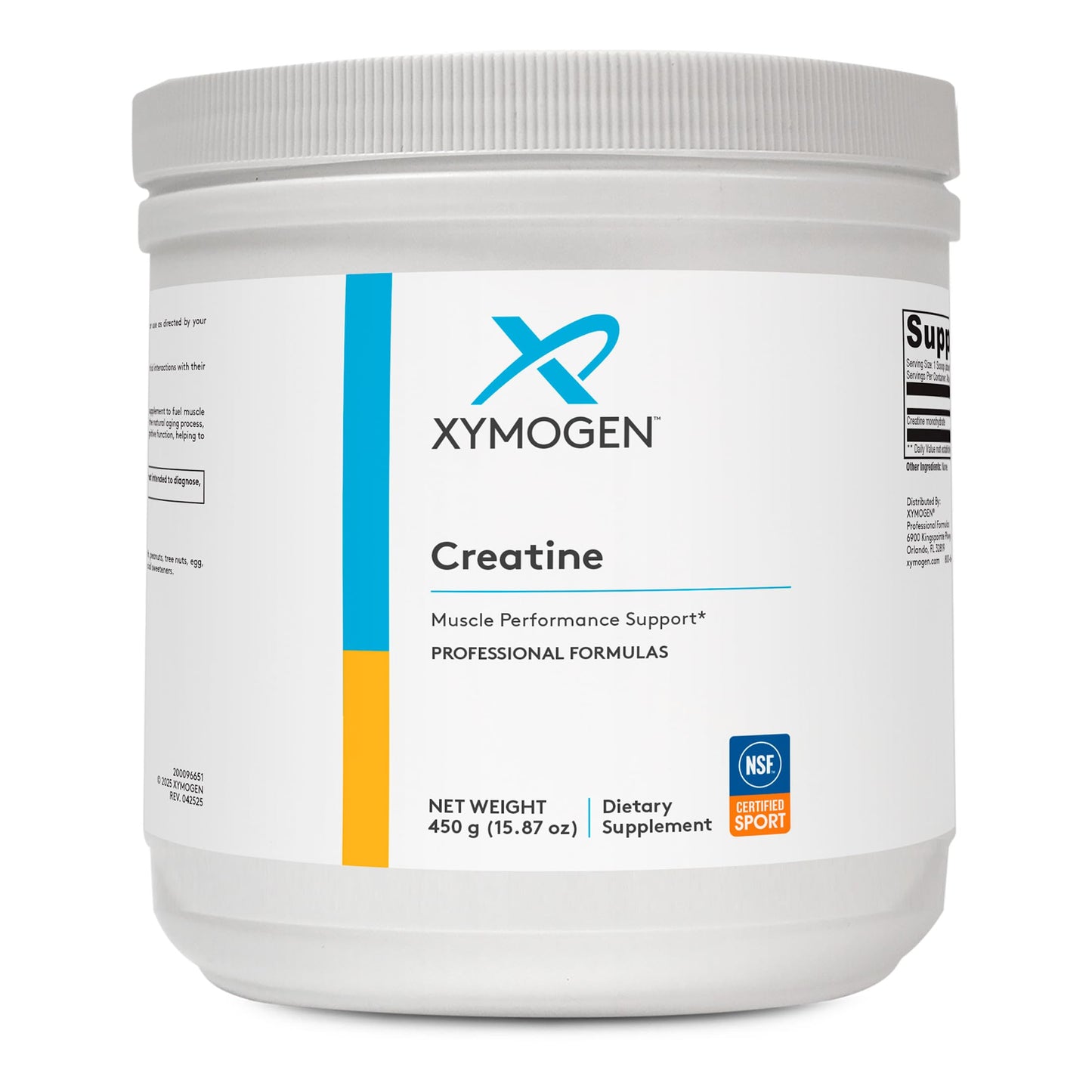 XYMOGEN Creatine Powder 15.87 Ounce (Pack of 1)