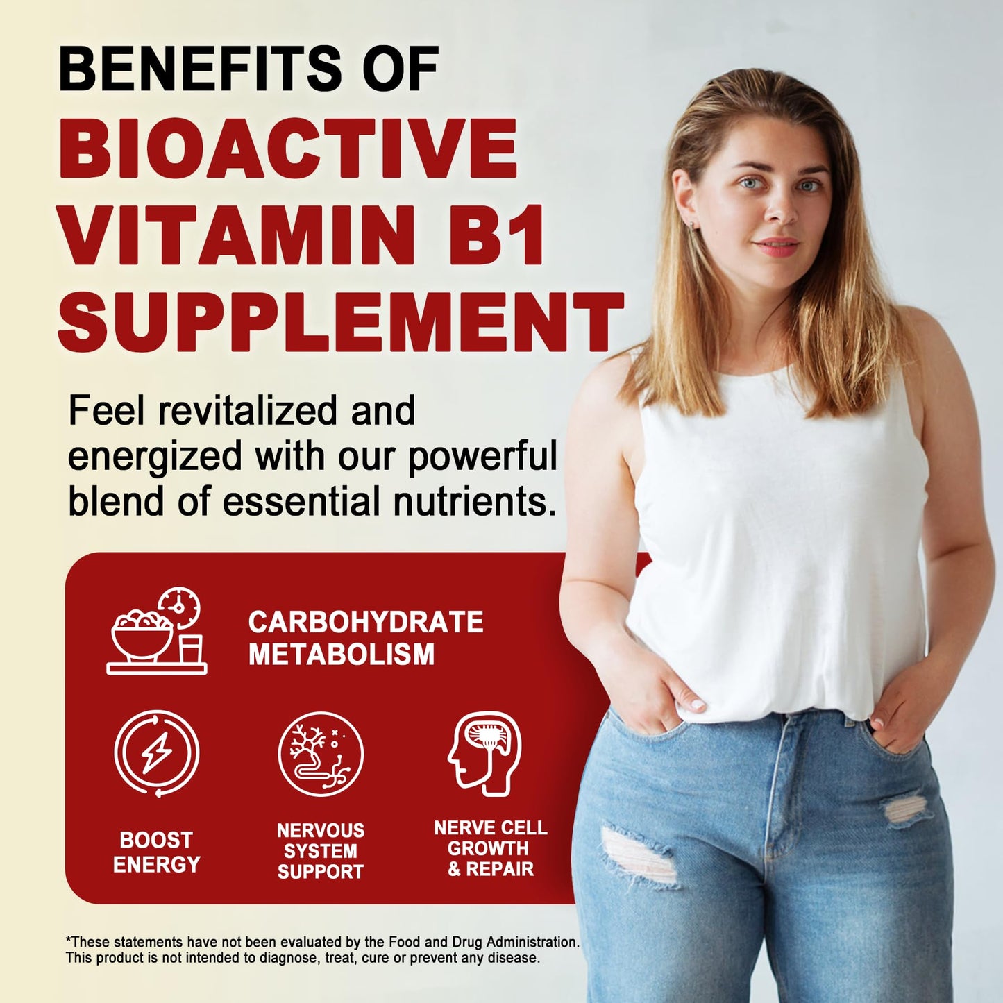 Safgumjel Vitamin B1 (Benfotiamine) Gummies 500mg – B1 B6 B12 with Magnesium for Energy Metabolism and Healthy Nervous System, Chewable B Complex for Adults & Kids – Vegan, Sugar Free, 60 Ct