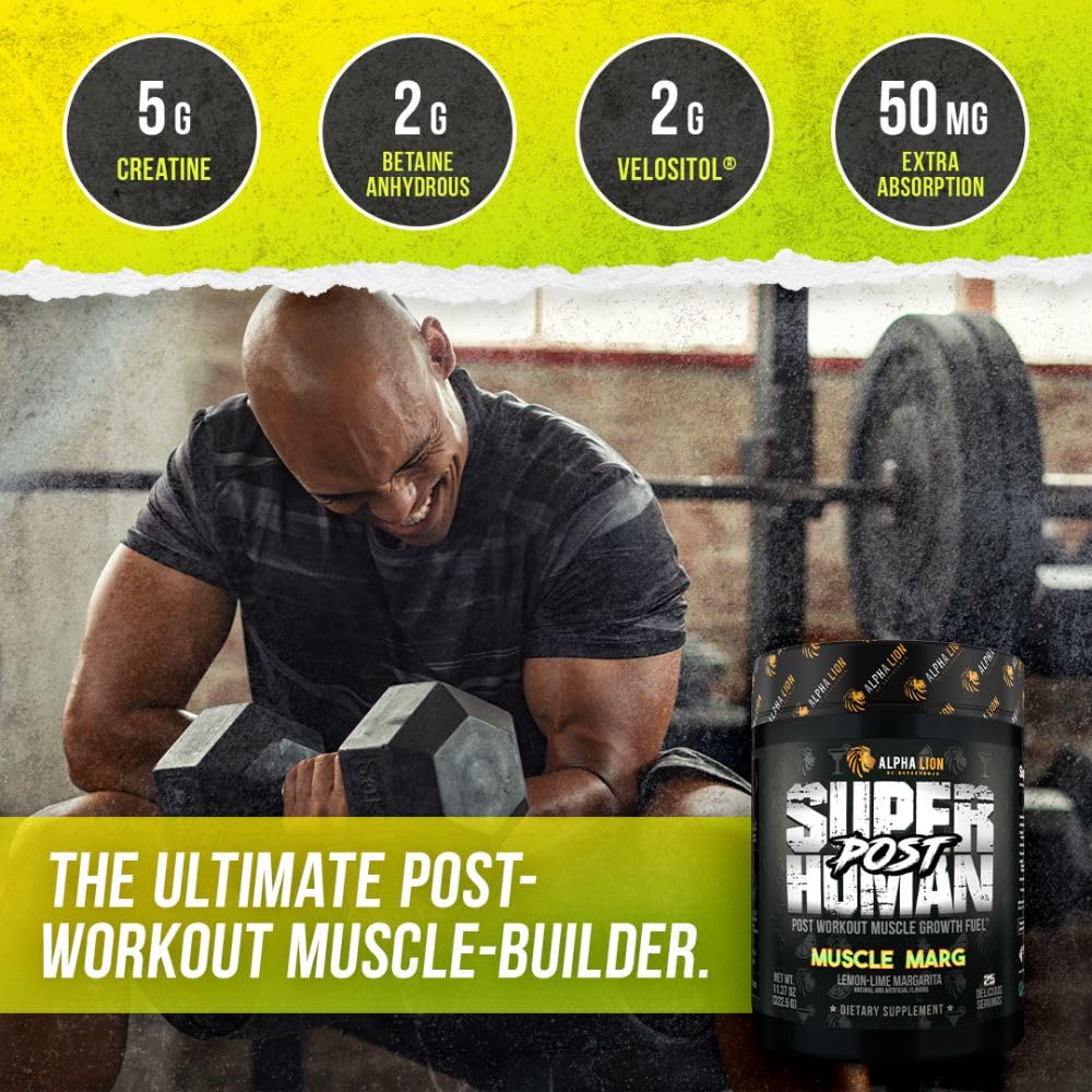 ALPHA LION Superhuman Post Workout Powder 16