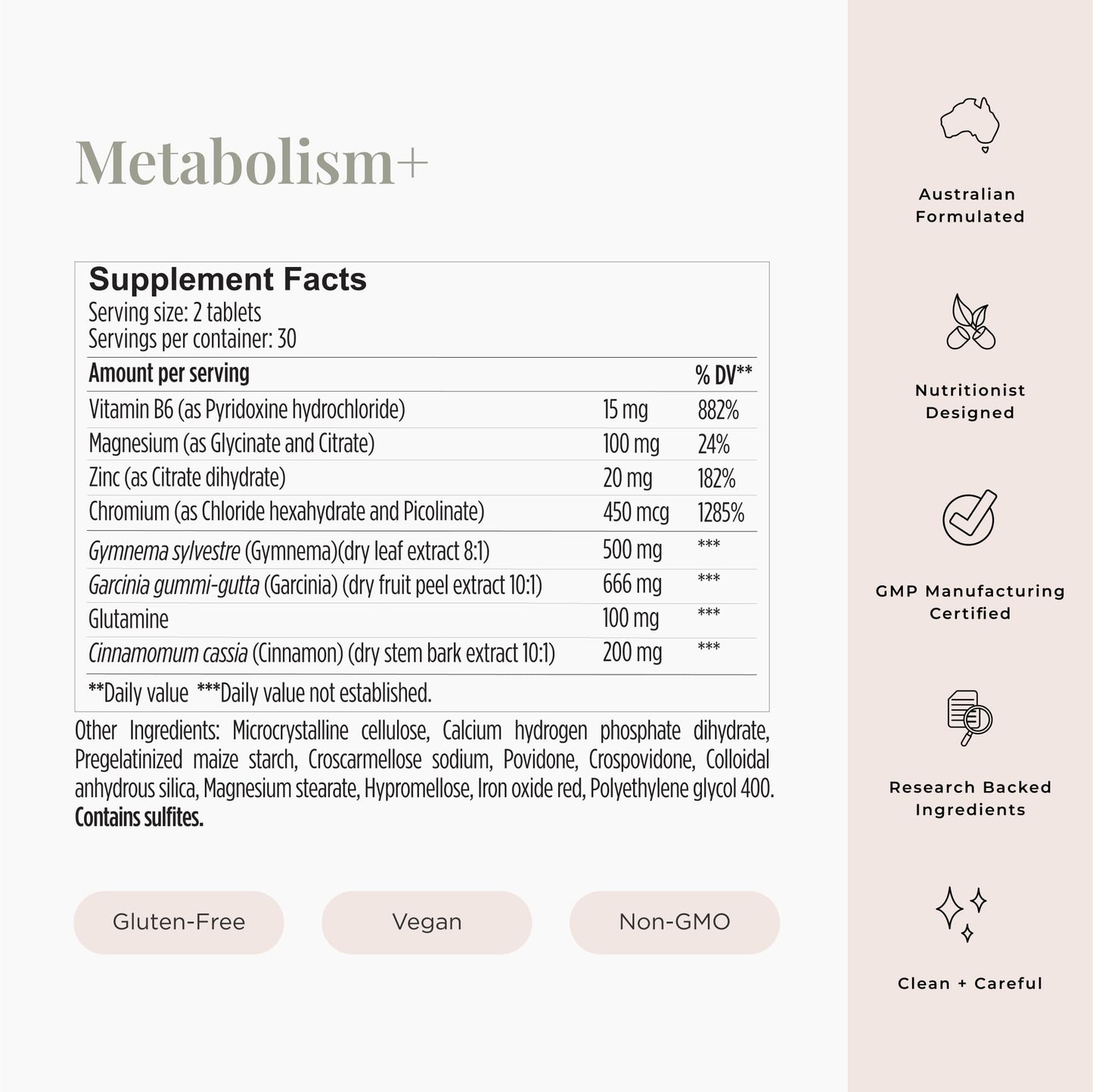 JSHealth Metabolism Supplement Capsules 60