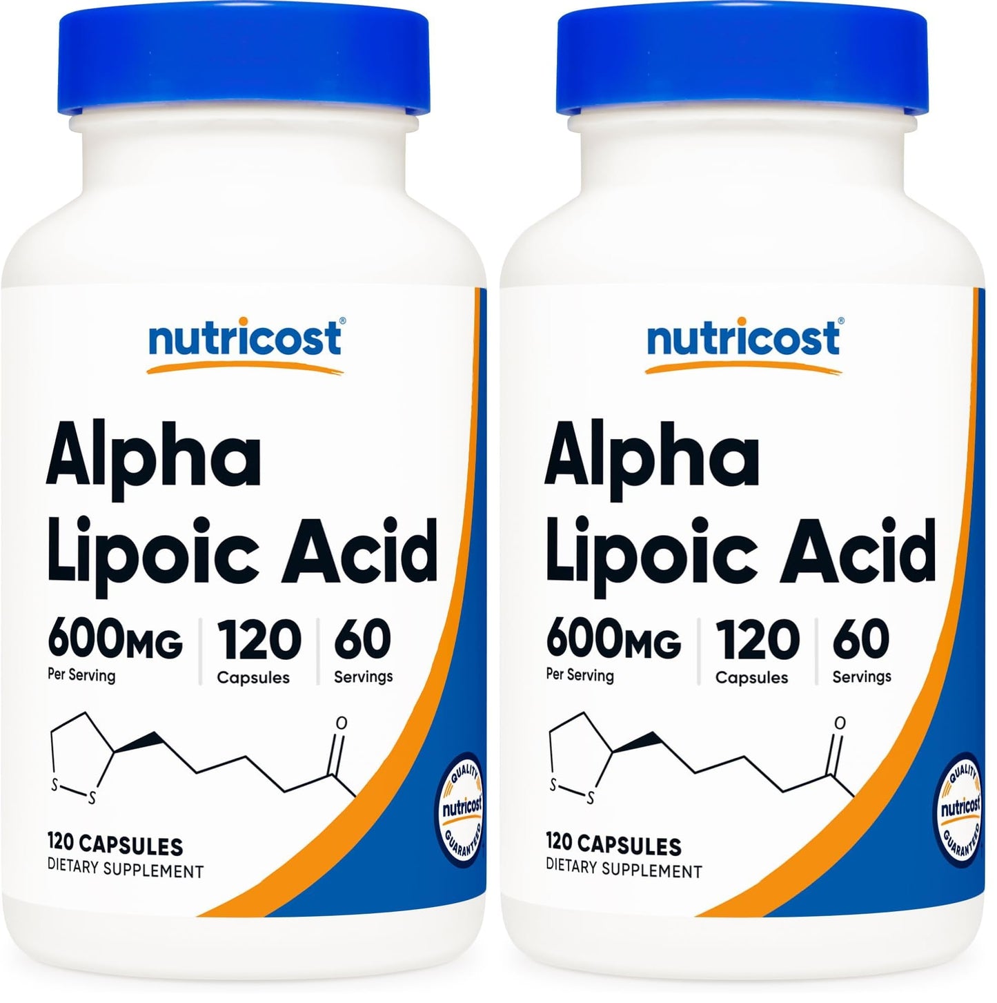 Nutricost Alpha Lipoic Acid 600mg Capsules 240 Count