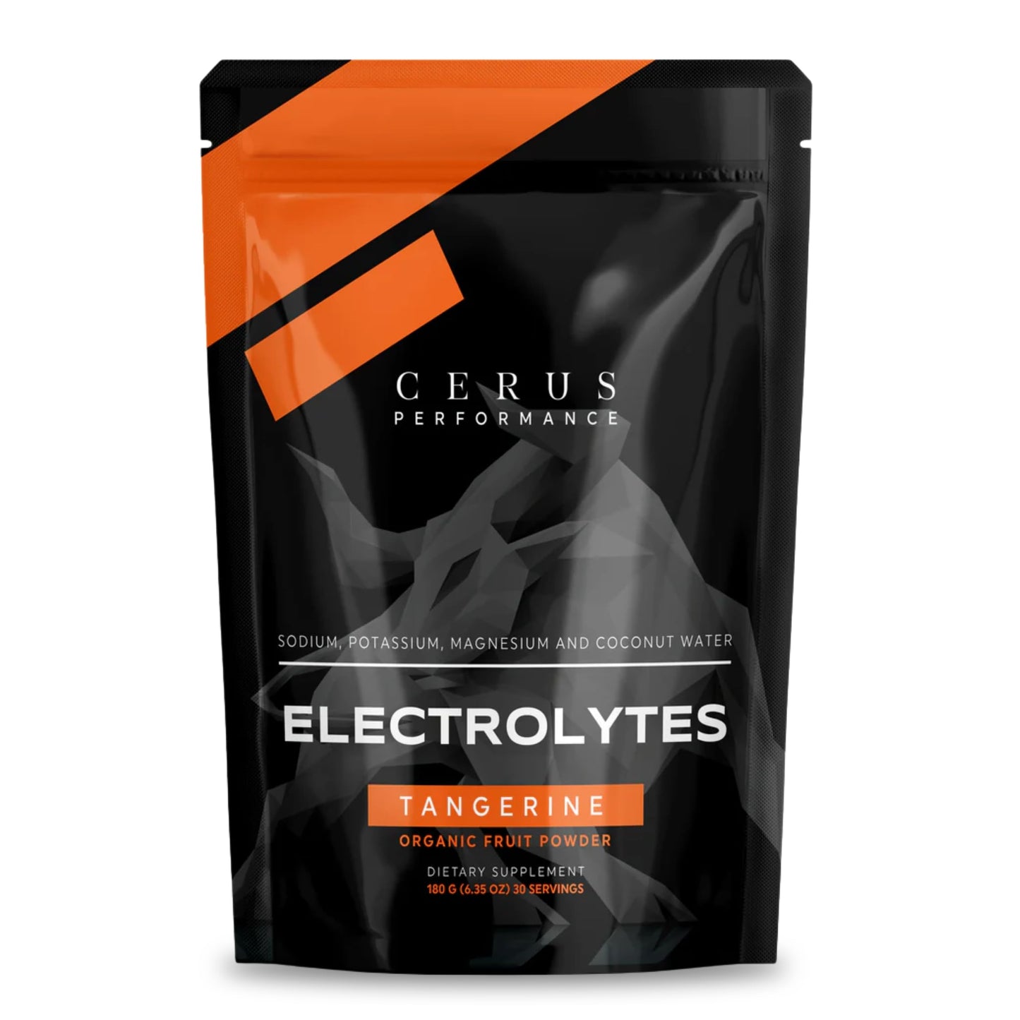 Cerus Performance Electrolyte Powder, Tangerine Flavor, 6.56 oz