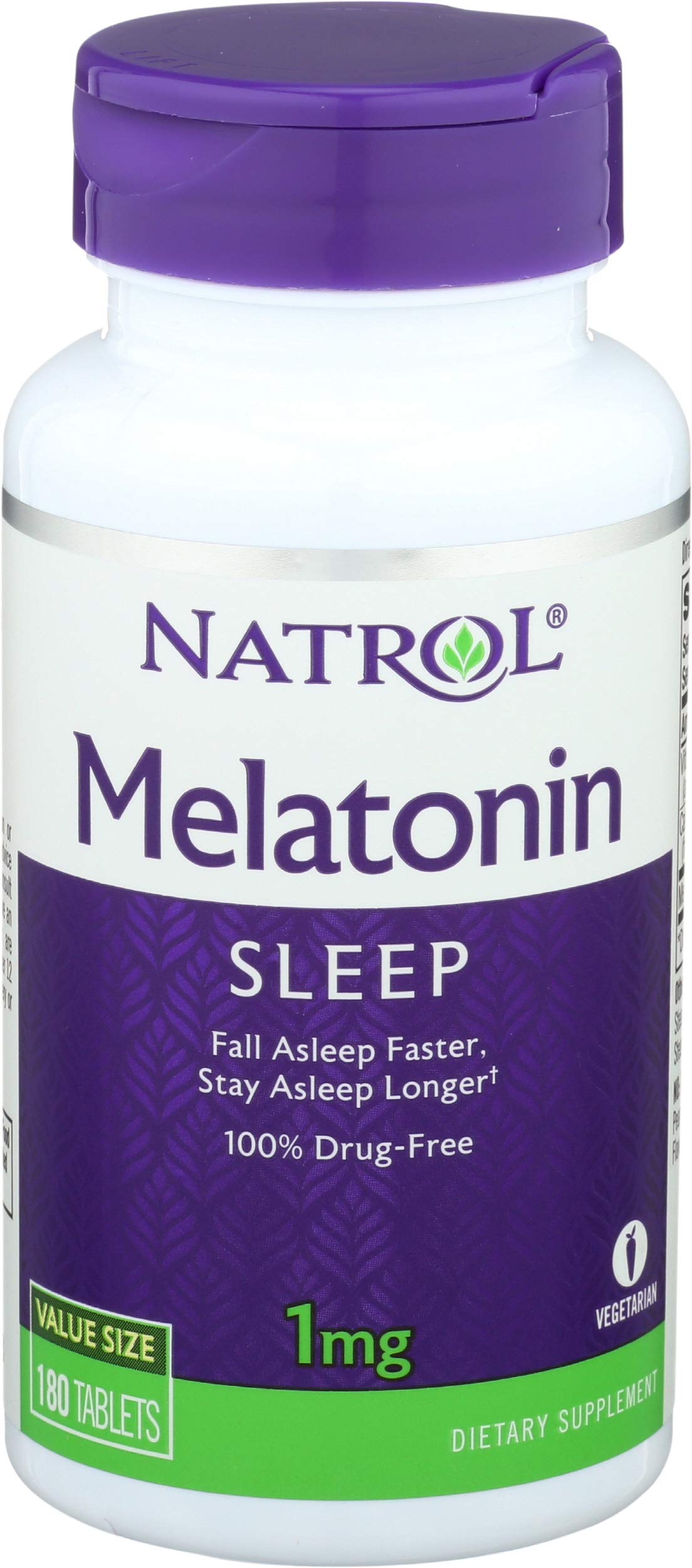 Natrol Melatonin 1mg Tablet, 180 Tablets