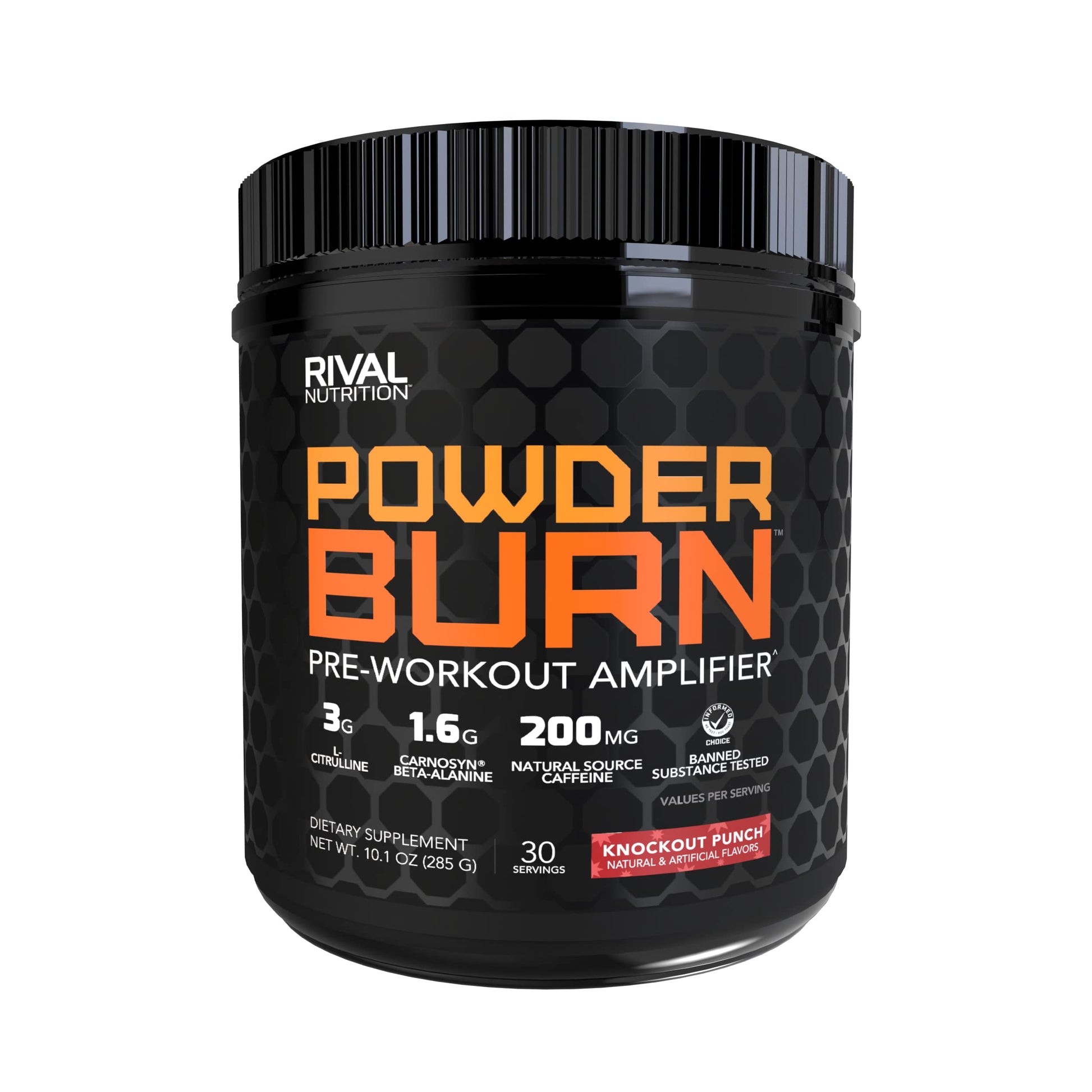 Rivalus Burn Pre-Workout Powder, 30 Servings