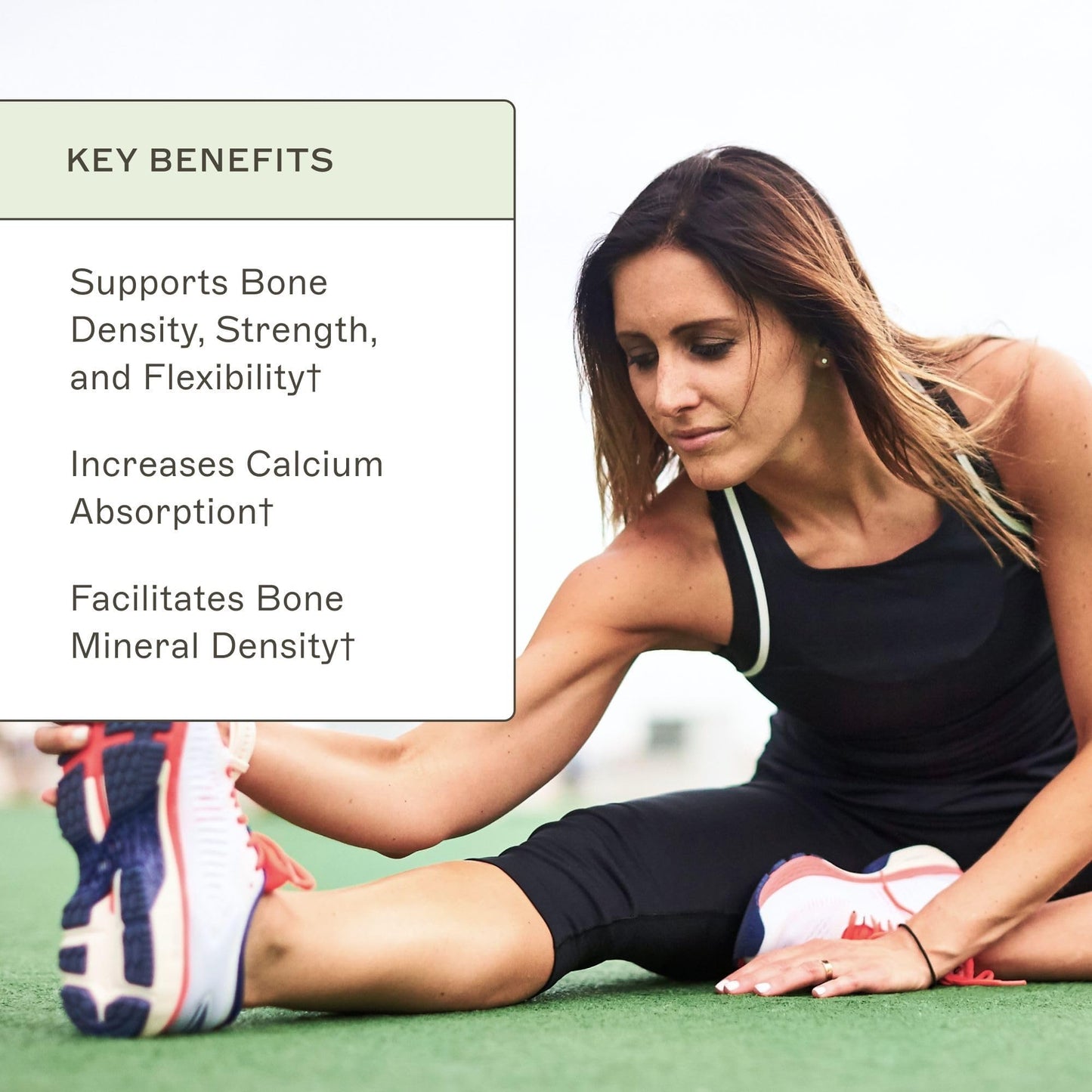 Amy Myers MD OsteoDura Bone Growth & Flexibility Support Calcium with Sea Minerals & Vitamin K2 Capsule, 120 Capsules