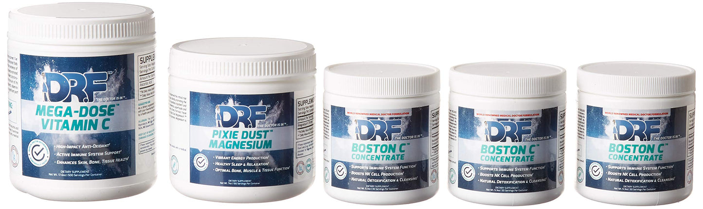 DR.F TRI-Start 30 Day Supply Health Kit Powder 5 Piece Set