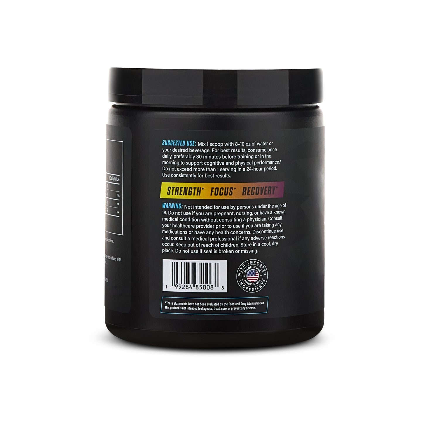 ECHOFIT Creatine Monohydrate + Lion's Mane Supplement Powder, 9.2 Ounce