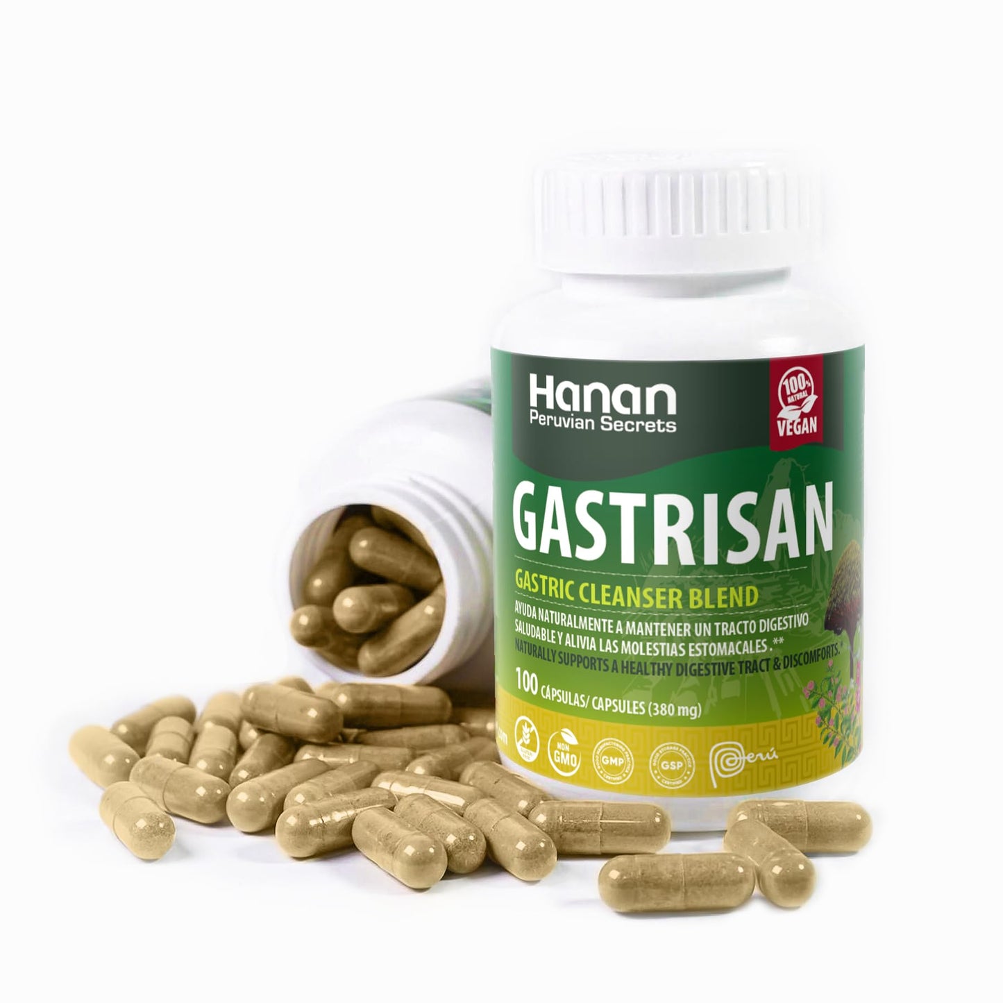 Hanan Gastrisan Gastric Cleanser Blend Capsule 600 Capsules