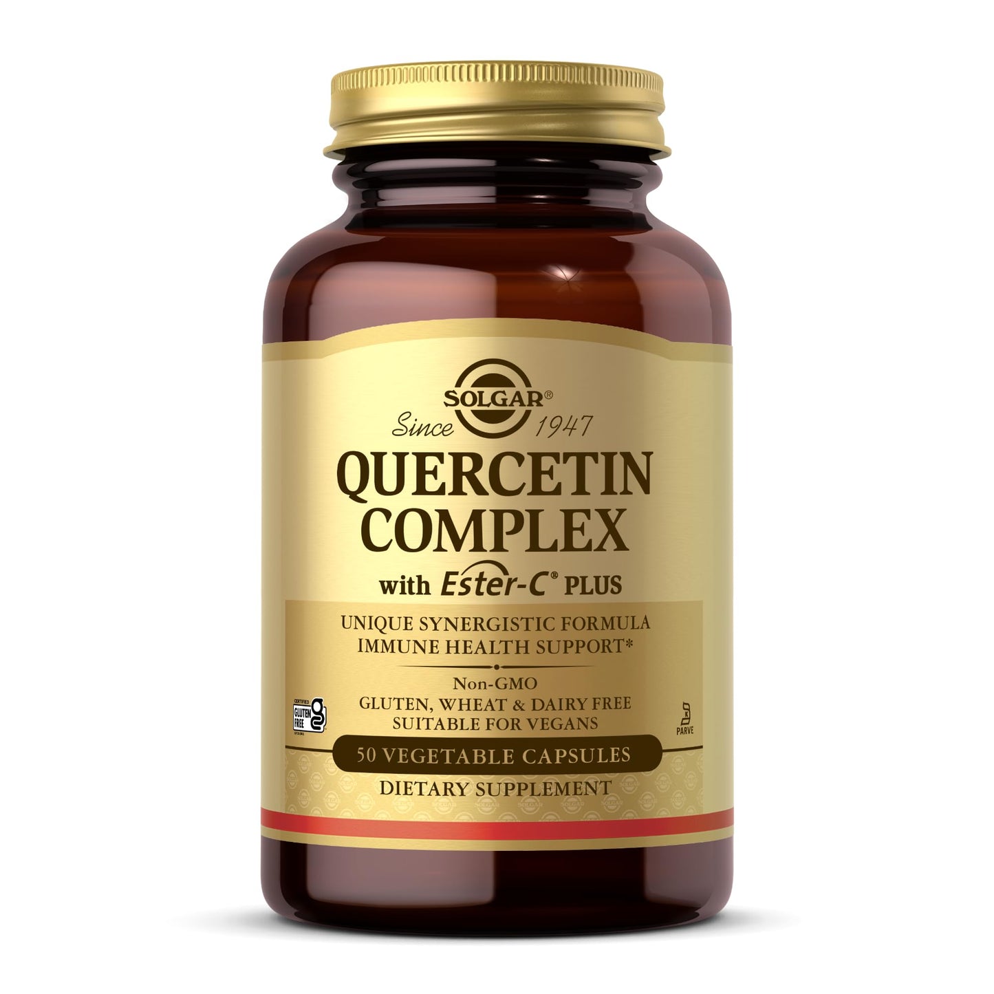 Solgar Quercetin Complex with Ester-C Plus Vegetable Capsules 50