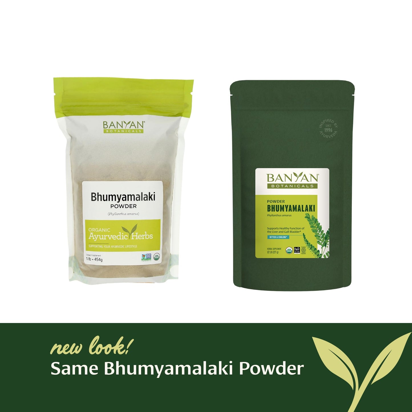 Banyan Botanicals Bhumyamalaki Powder Organic Liver Health Supplement* Phyllanthus spp. for Natural Detoxification & Cleansing of The Liver* 8 Ounces