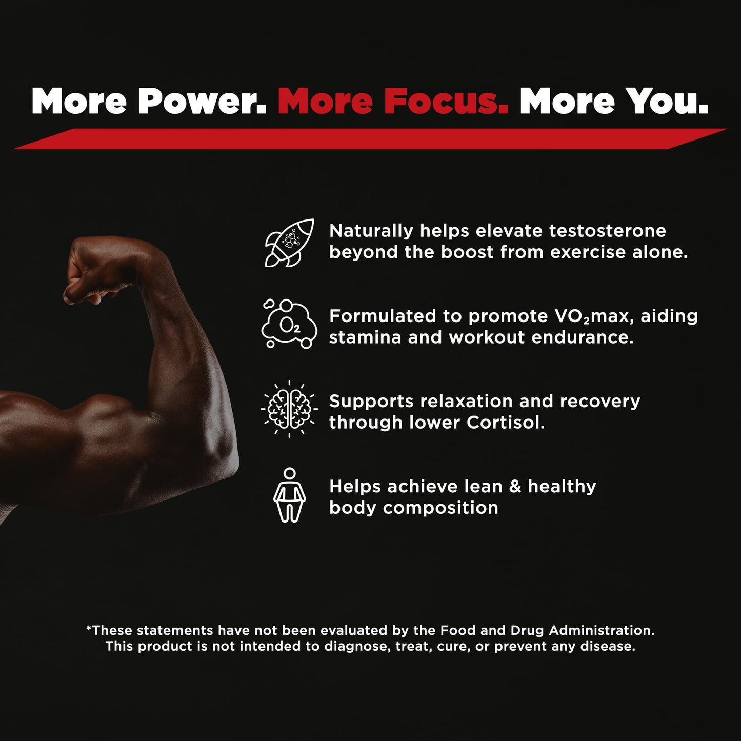 Leading Edge Health Testosil Men's Advanced Testosterone Support Capsules, 120 Capsules