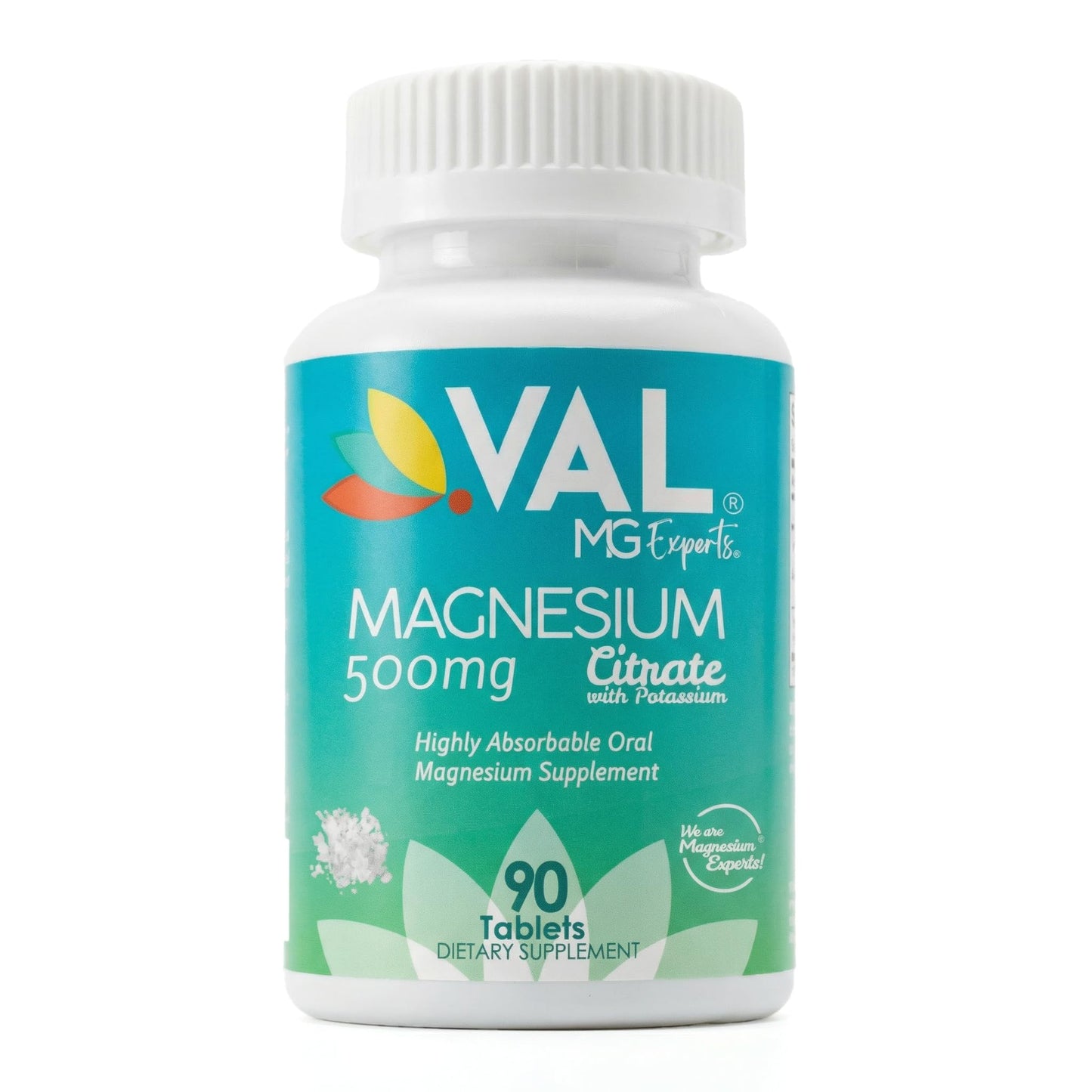 VAL Magnesium Citrate + B6 + Potassium Tablets, 90